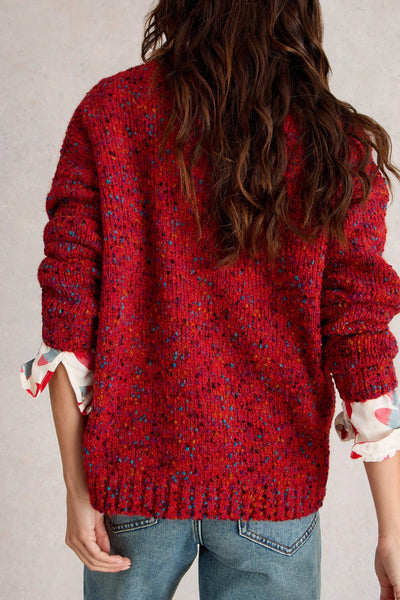 White Stuff Texture V Neck