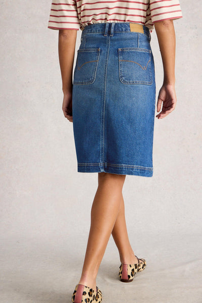 White Stuff Tia Denim Skirt