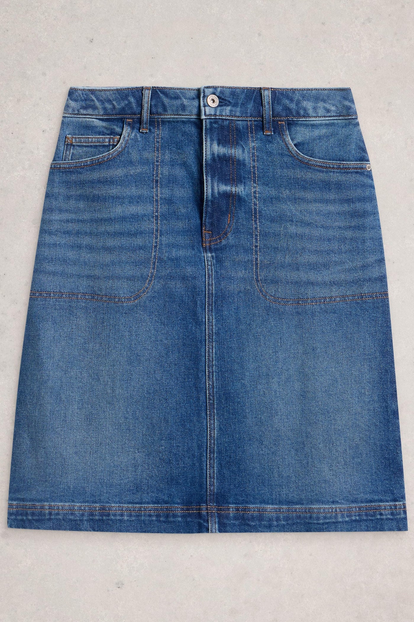 White Stuff Tia Denim Skirt