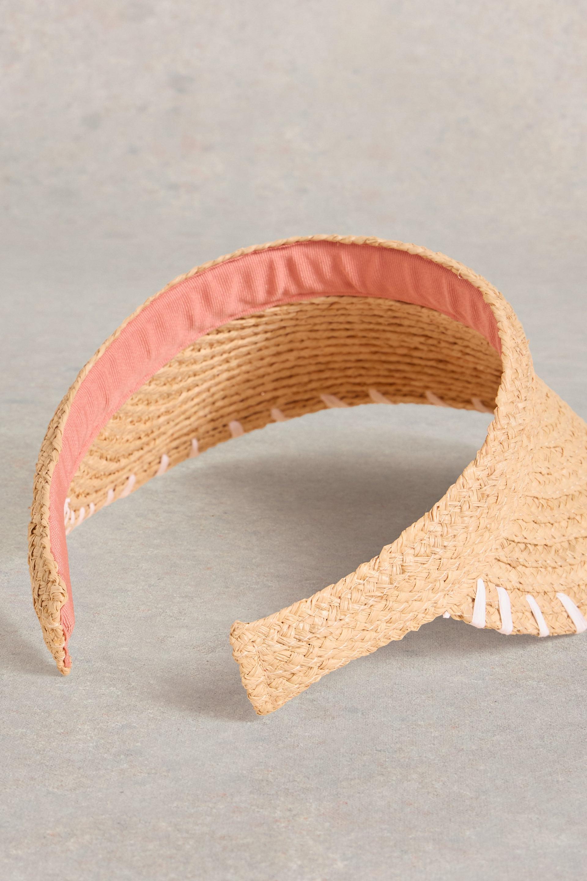White Stuff Woven Visor
