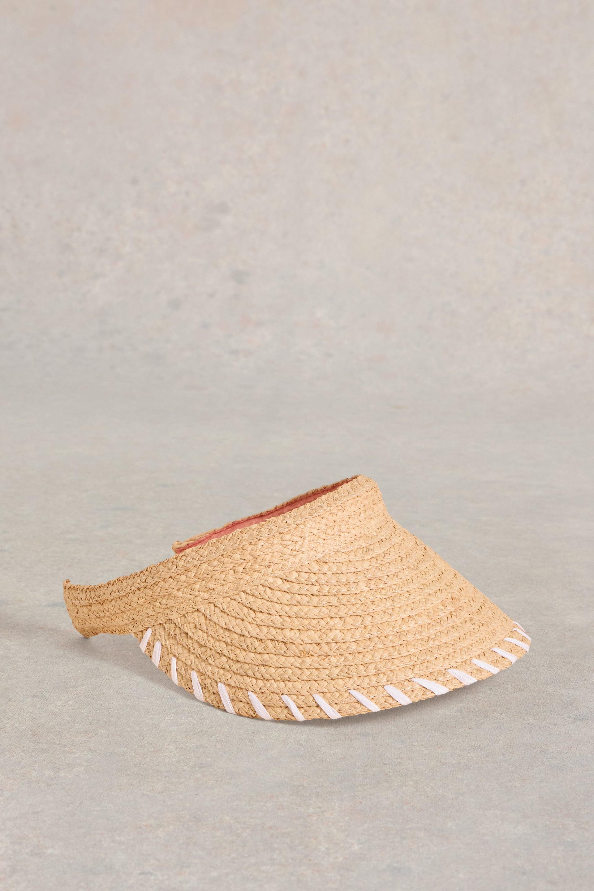 White Stuff Woven Visor