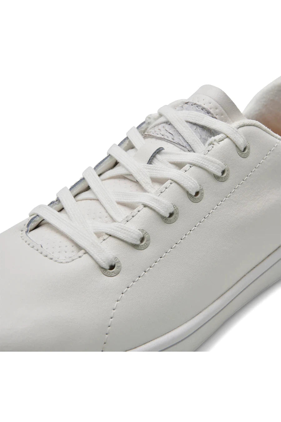 Woden Jane Leather III - Blanc De Blanc Sneakers-Accessories-Ohh! By Gum - Shop Sustainable