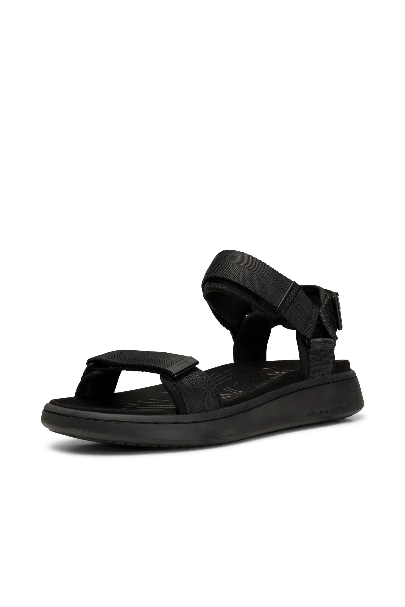 Woden Sandals - Black/Black-Accessories-Ohh! By Gum - Shop Sustainable