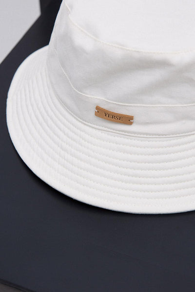 Yerse Natural Cotton Rope Bucket Hat