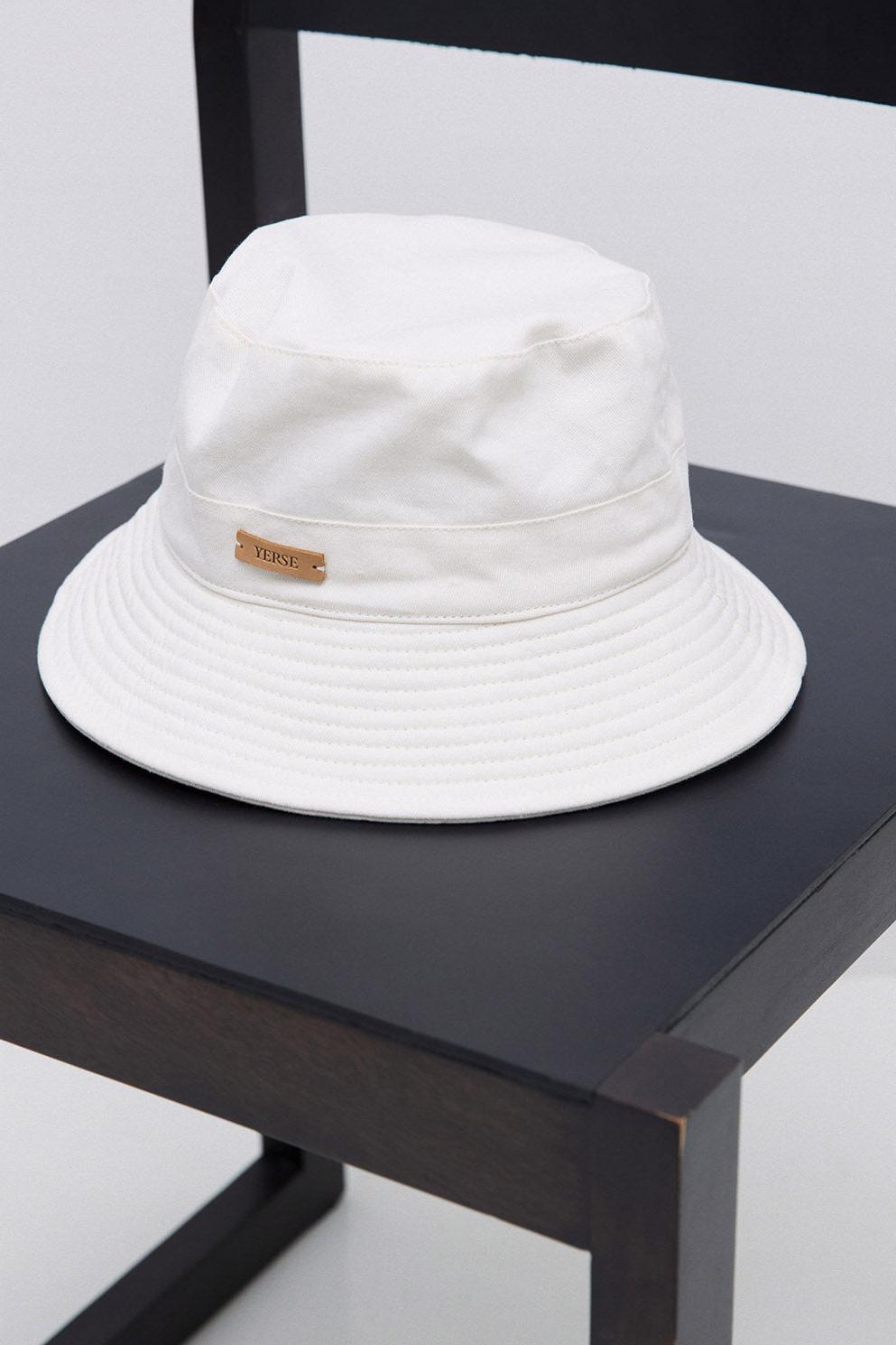 Yerse Natural Cotton Rope Bucket Hat