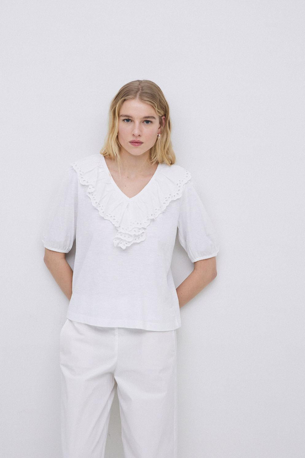 Yerse O-AVOCA42 White Top-Womens-Ohh! By Gum - Shop Sustainable