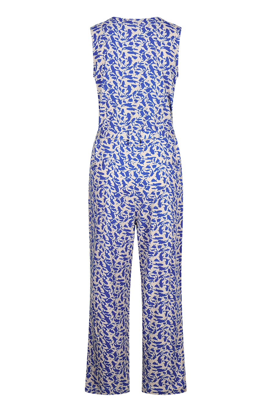 Zilch Jumpsuit in Koi Off White-Womens-Ohh! By Gum - Shop Sustainable