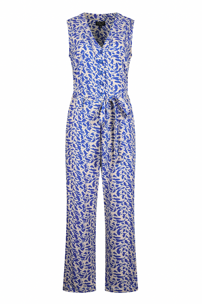Zilch Jumpsuit in Koi Off White-Womens-Ohh! By Gum - Shop Sustainable