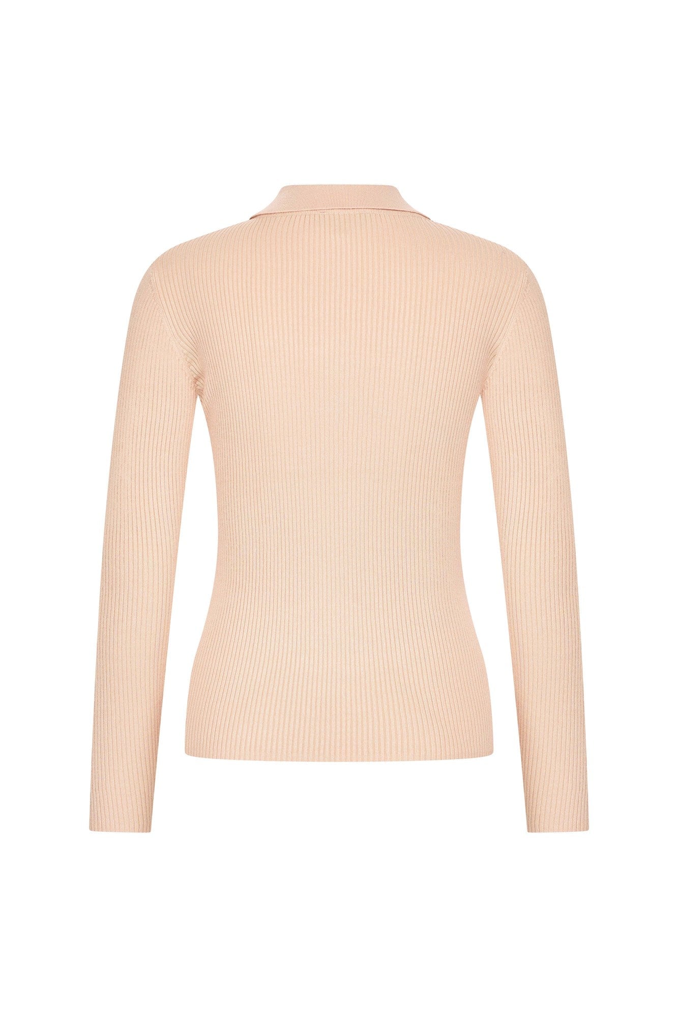 Zilch Peach Polo Top-Womens-Ohh! By Gum - Shop Sustainable