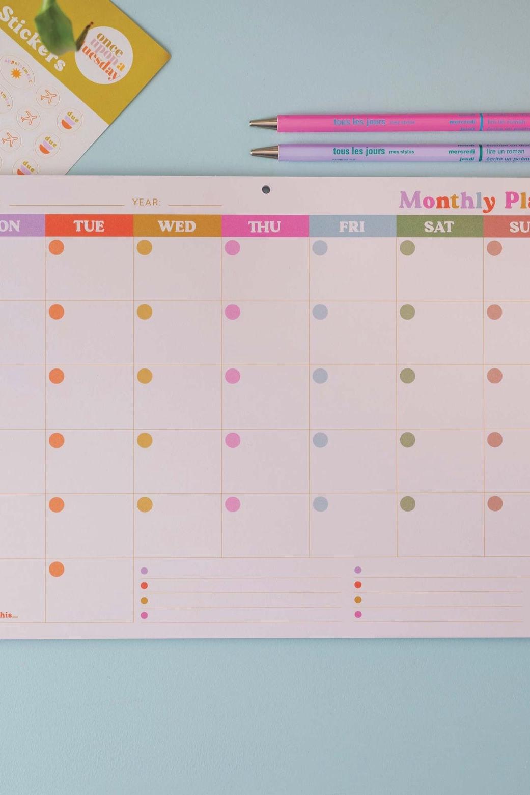 Good Tuesday A4 Monthly Planner Pad - You Got This