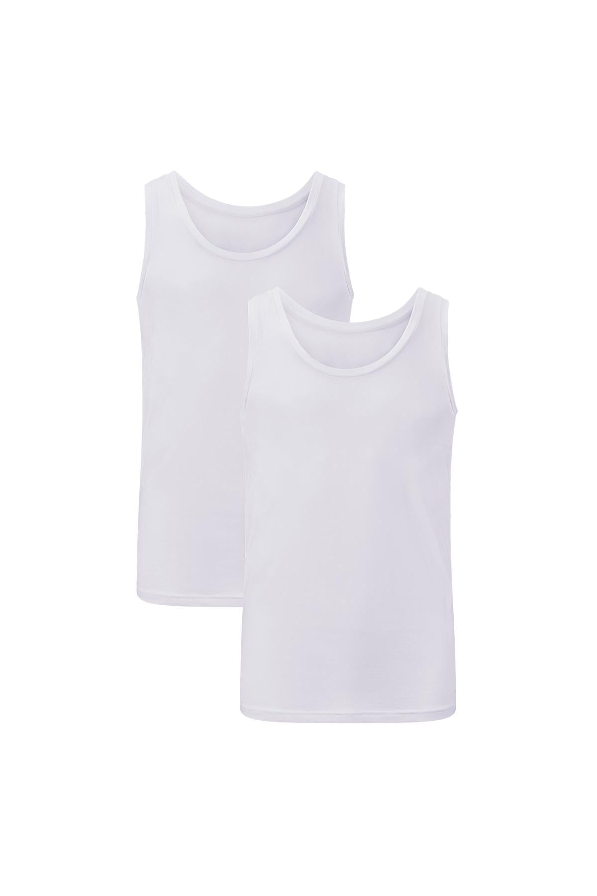 Bamboo Basics Stef Mens BB Knitted Singlet 2-pack