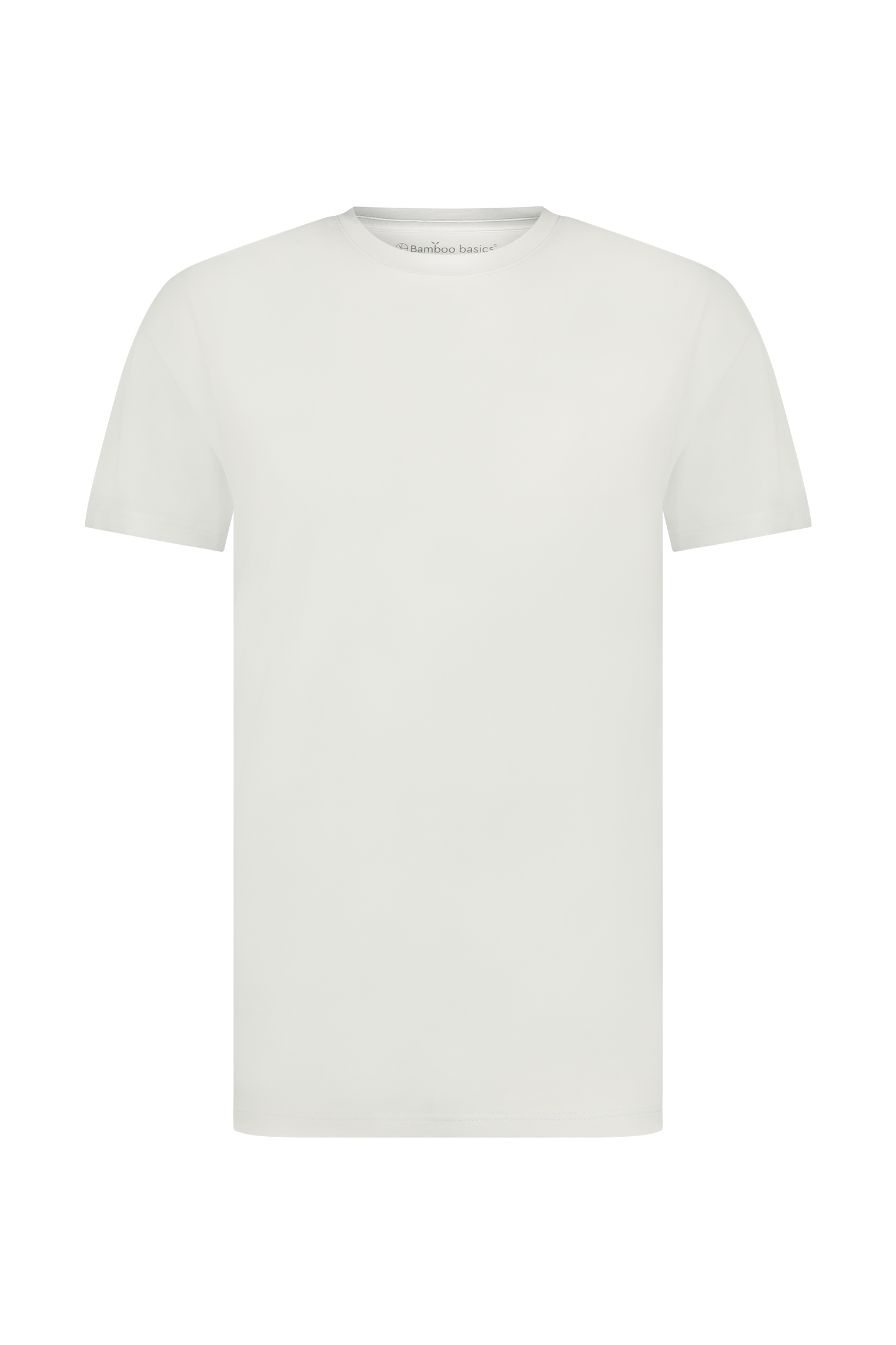 Bamboo Basics Reno Mens Knitted R-Neck Slim Fit T-Shirt 2-pack
