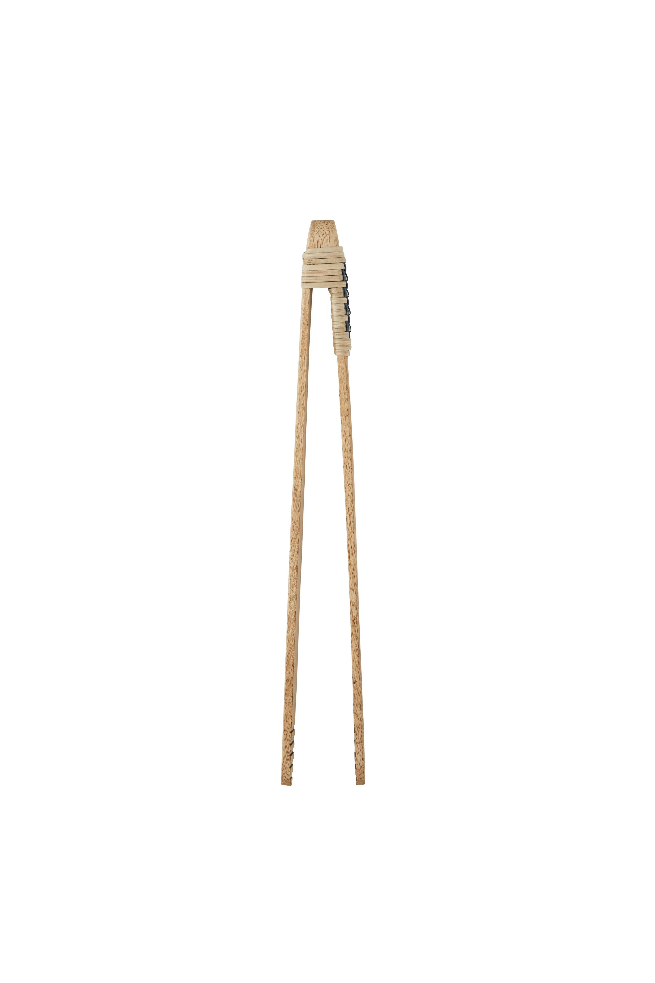 Madam Stoltz Wooden Tong w/ Bamboo