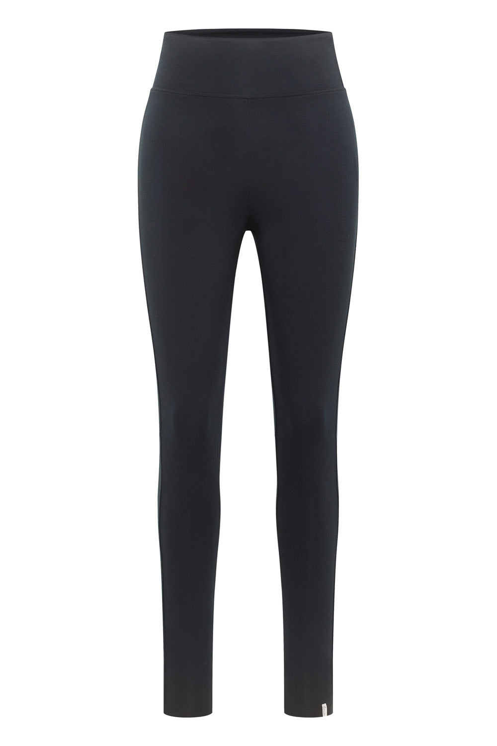 Tranquillo Black EcoVero™ Viscose Jersey Leggings Tinaa