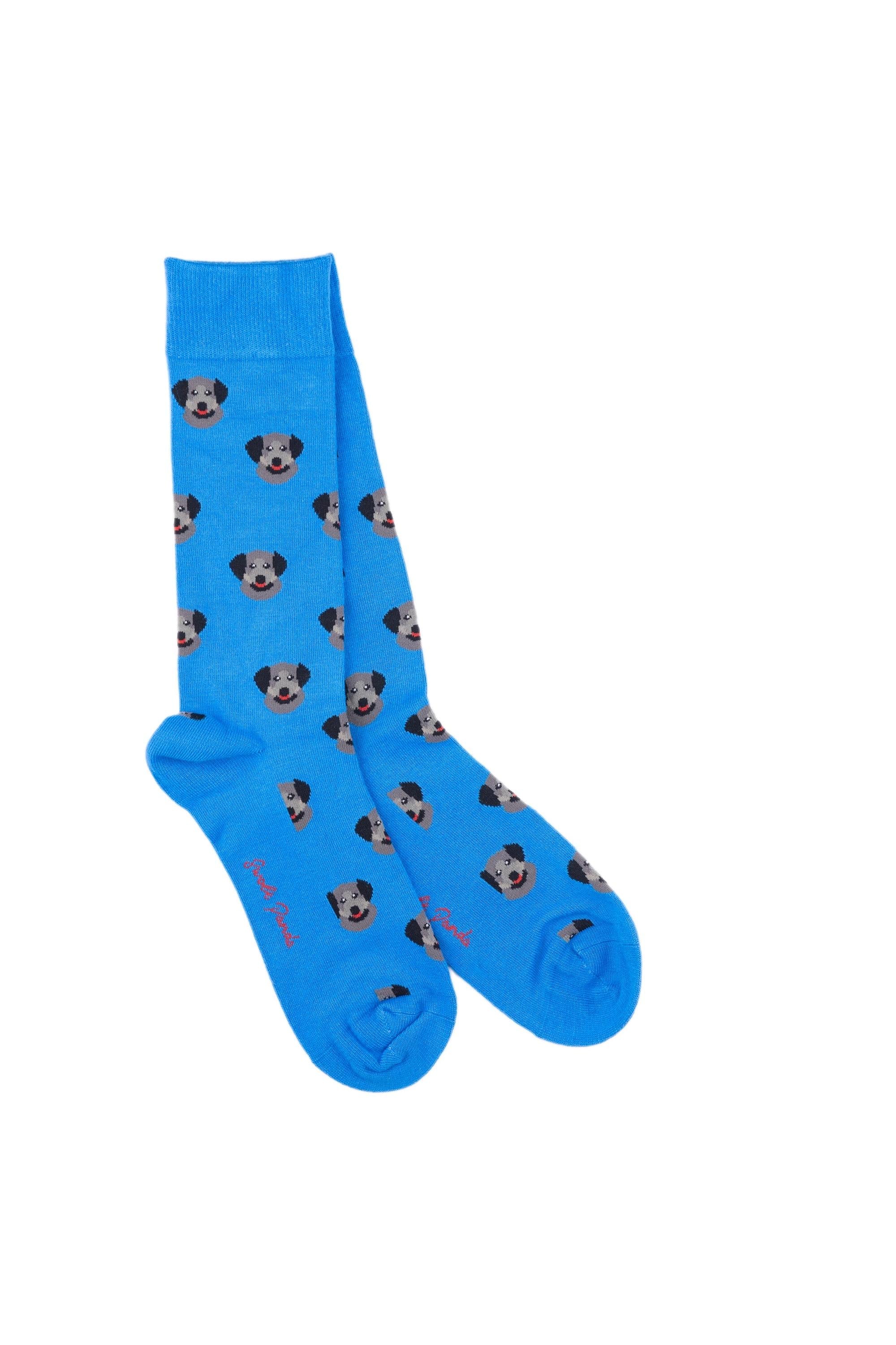 Swole Panda Black Labrador Socks