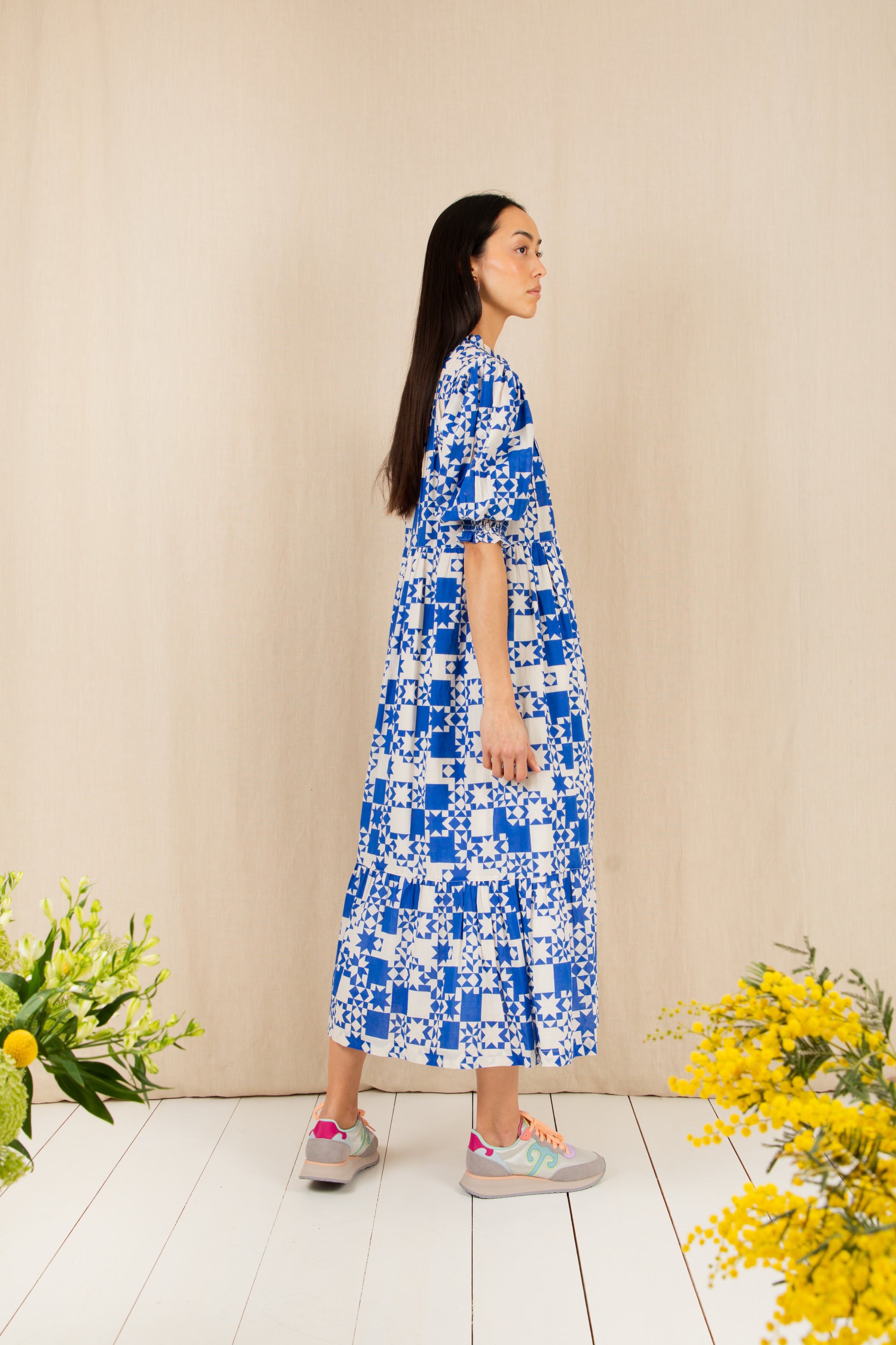 Bonté Loane Dress in Delft