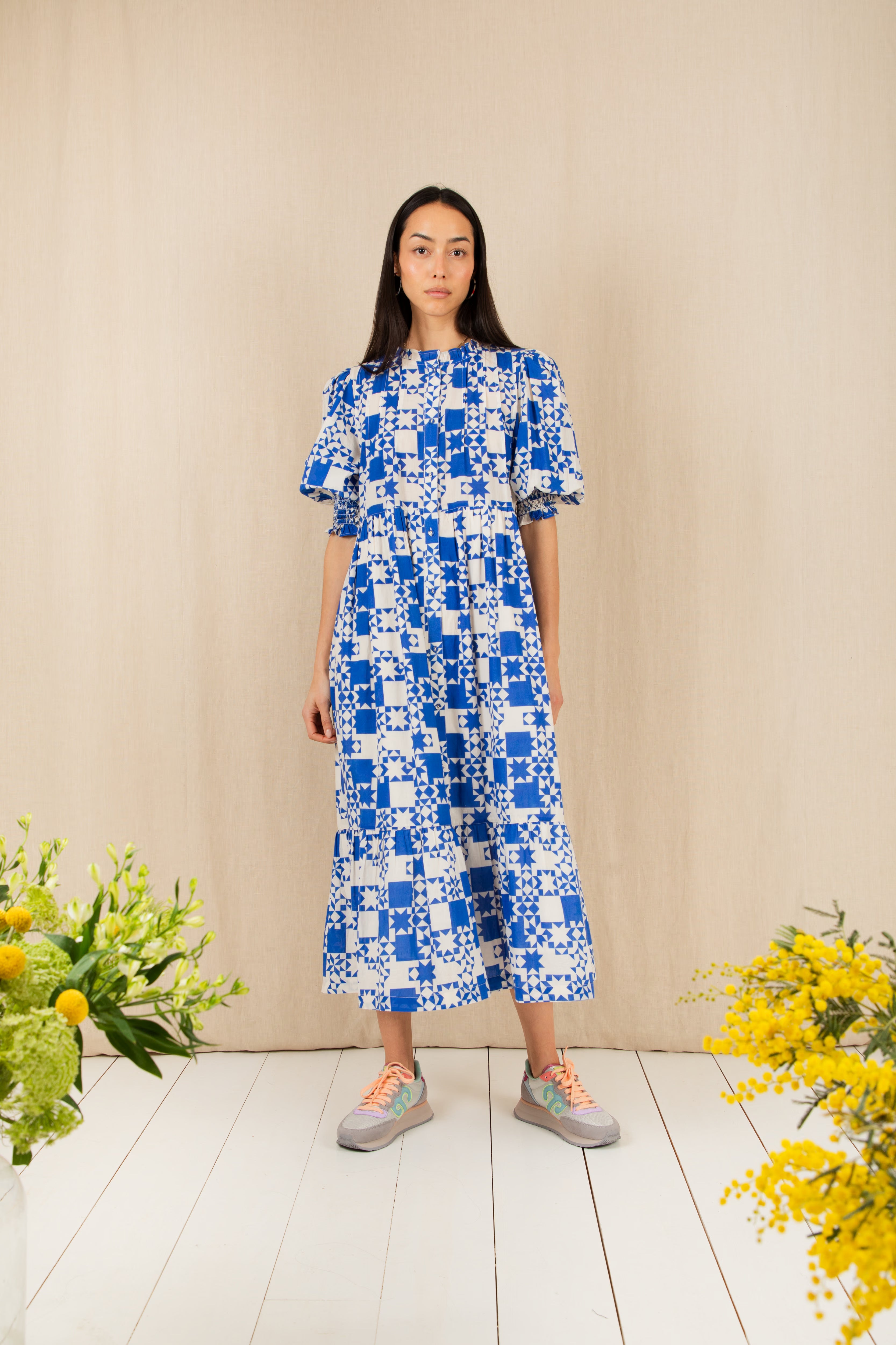 Bonté Loane Dress in Delft