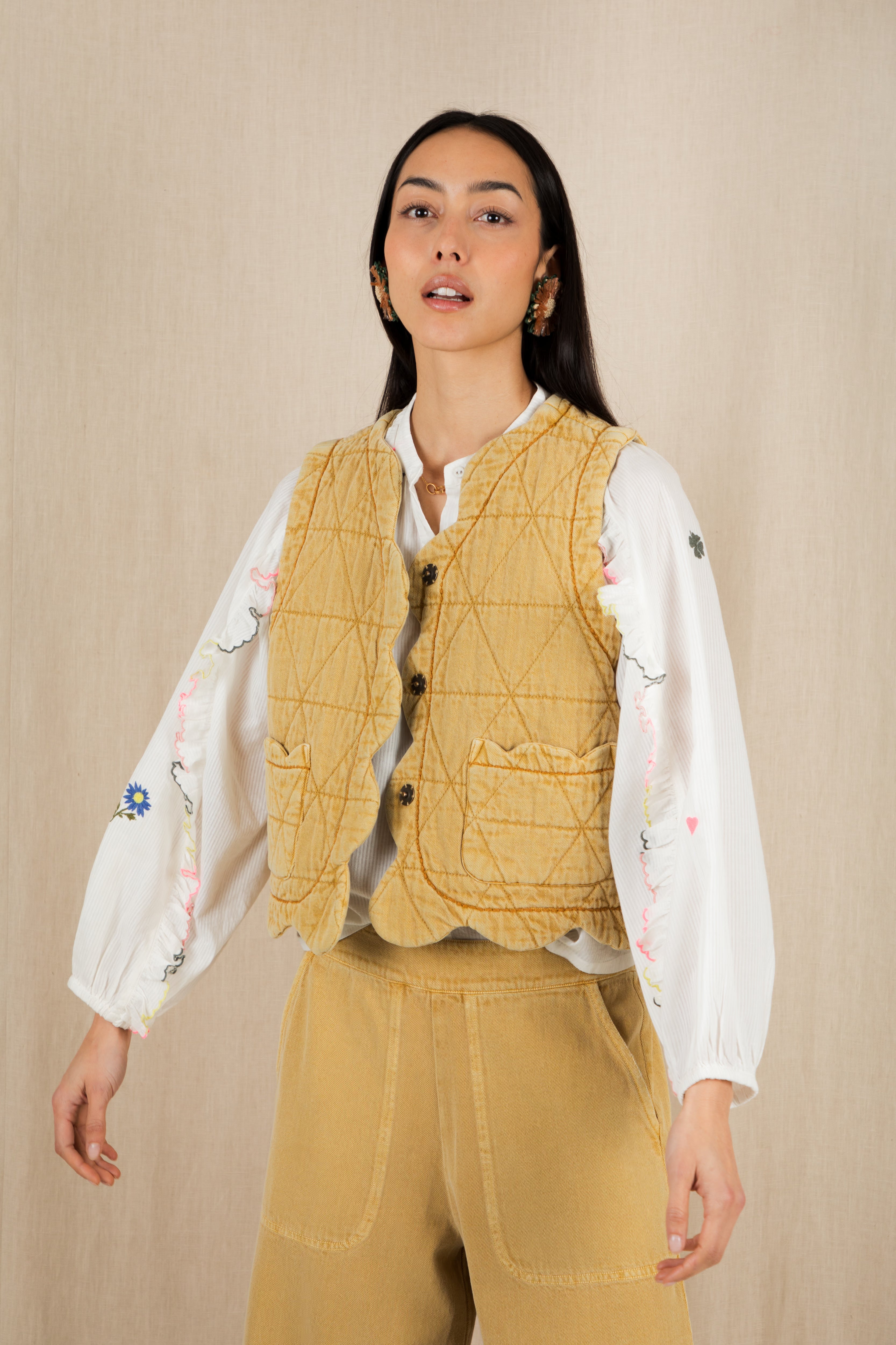 Bonté Estelle Gilet Honey