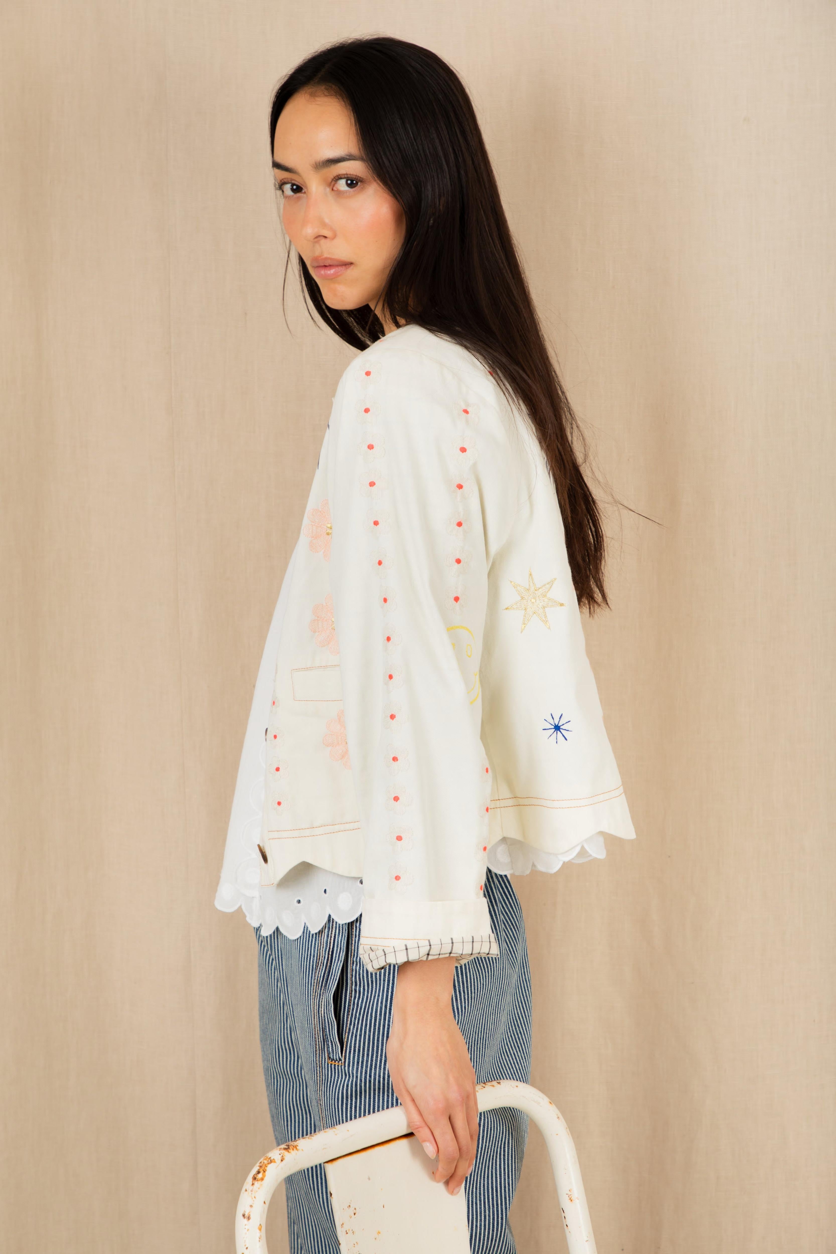 Bonté Rosie Jacket Ecru / Multi