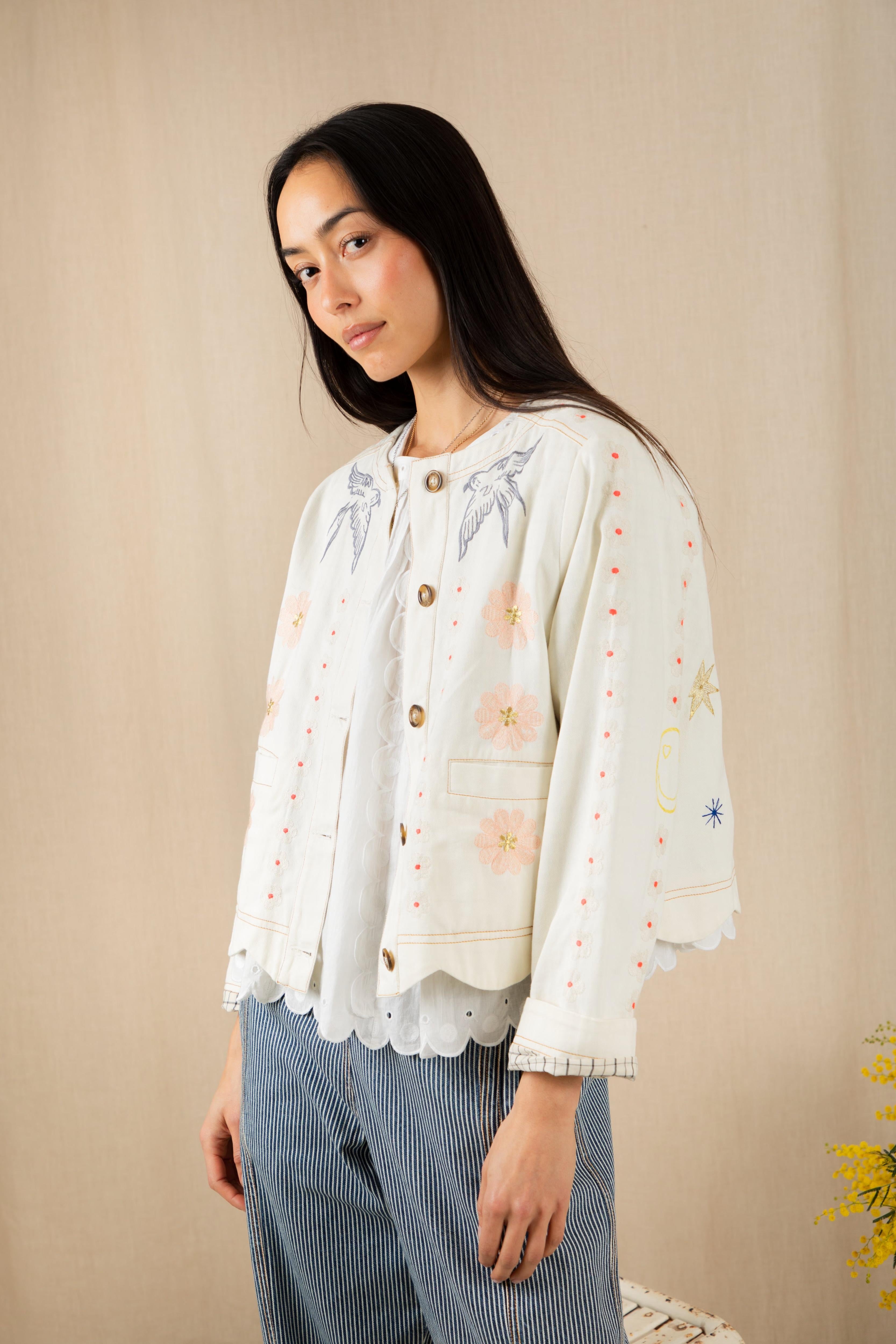 Bonté Rosie Jacket Ecru / Multi