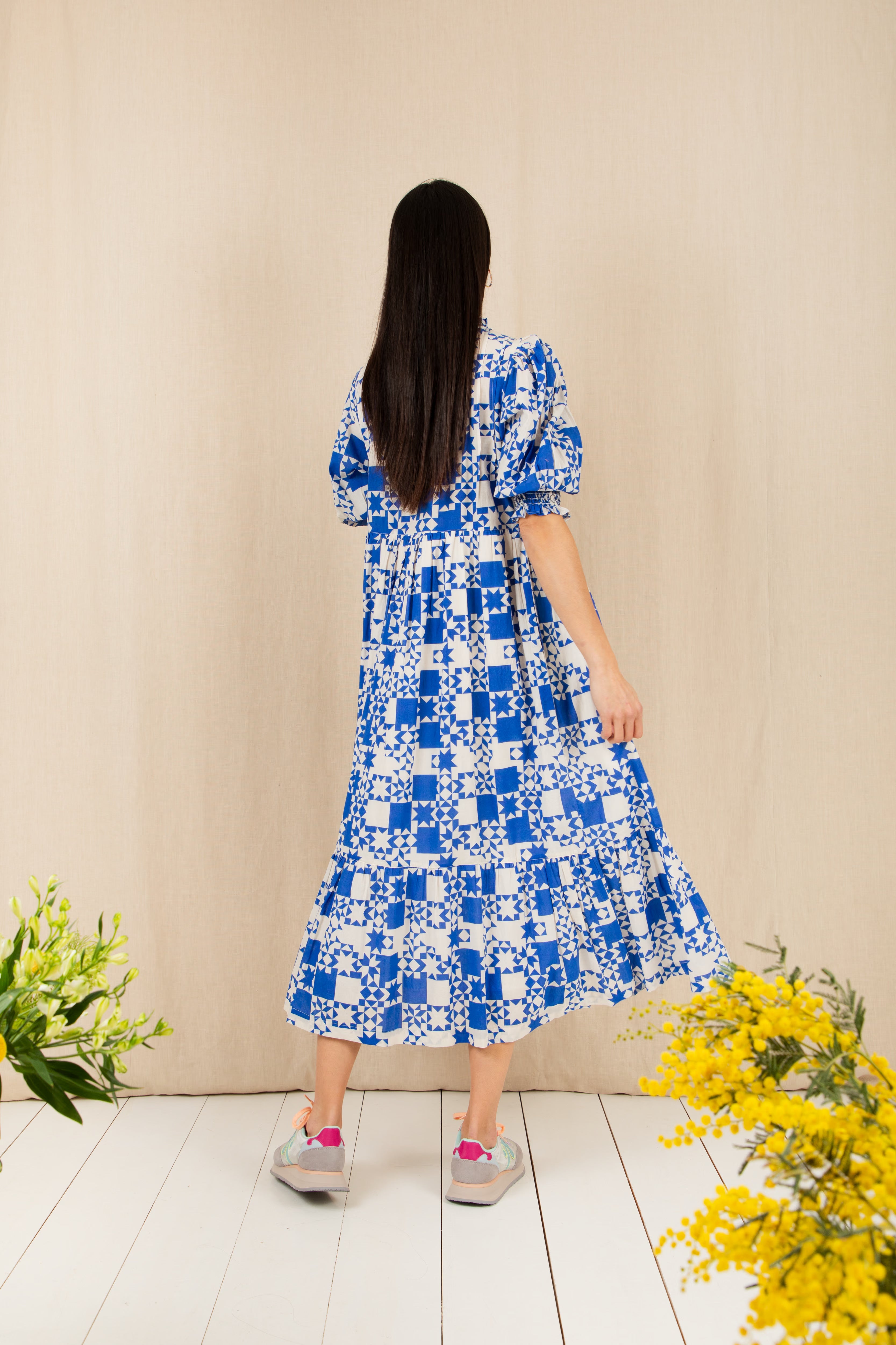 Bonté Loane Dress in Delft