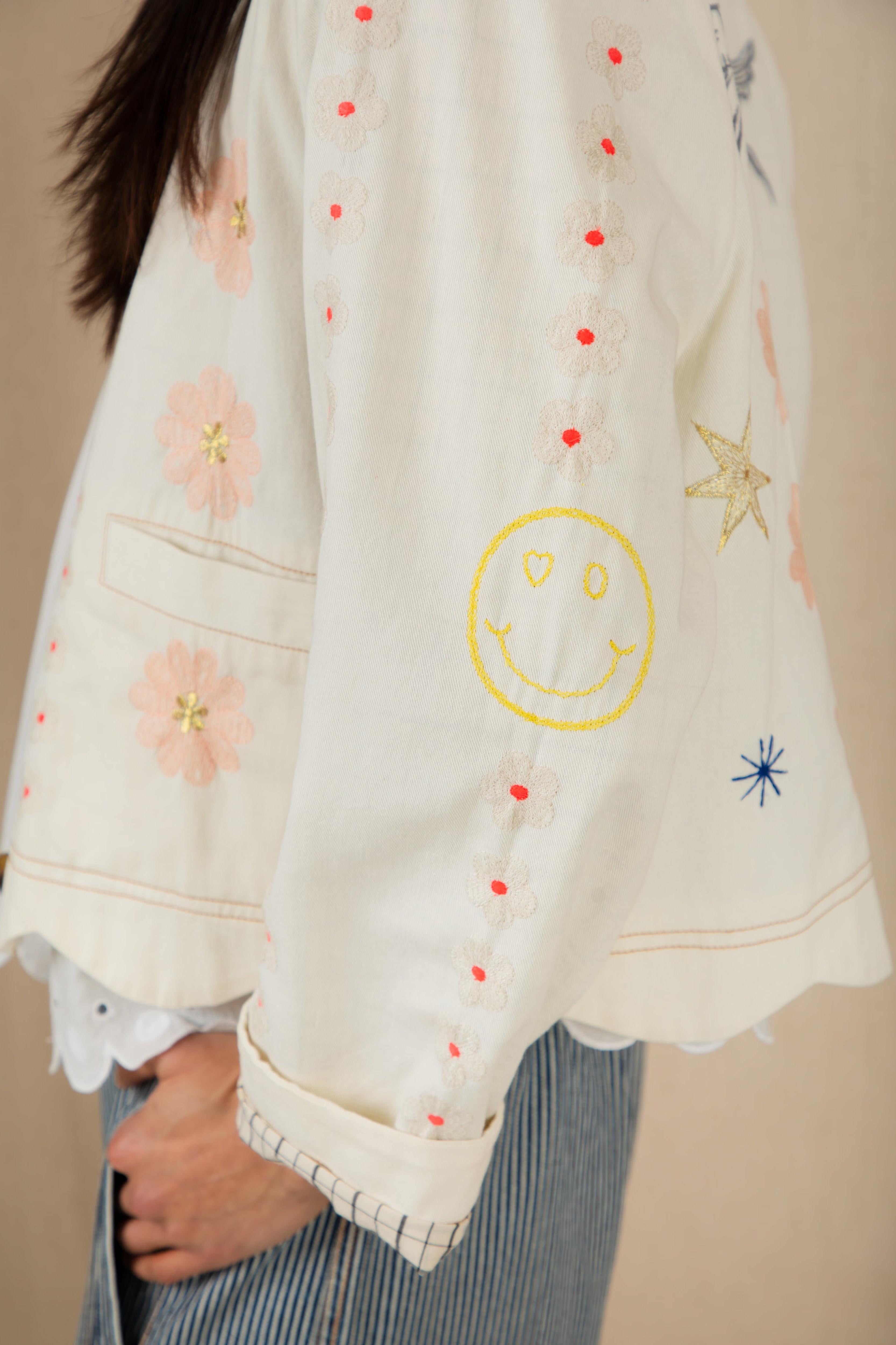 Bonté Rosie Jacket Ecru / Multi