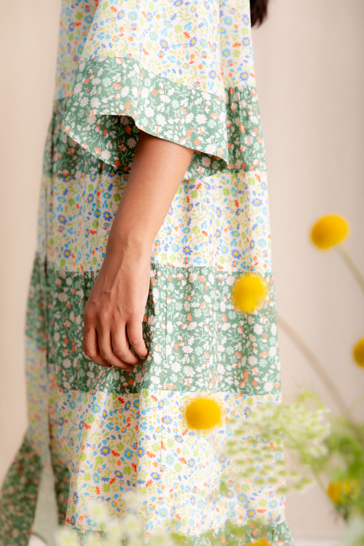 Bonté Vada Dress Spring Greens