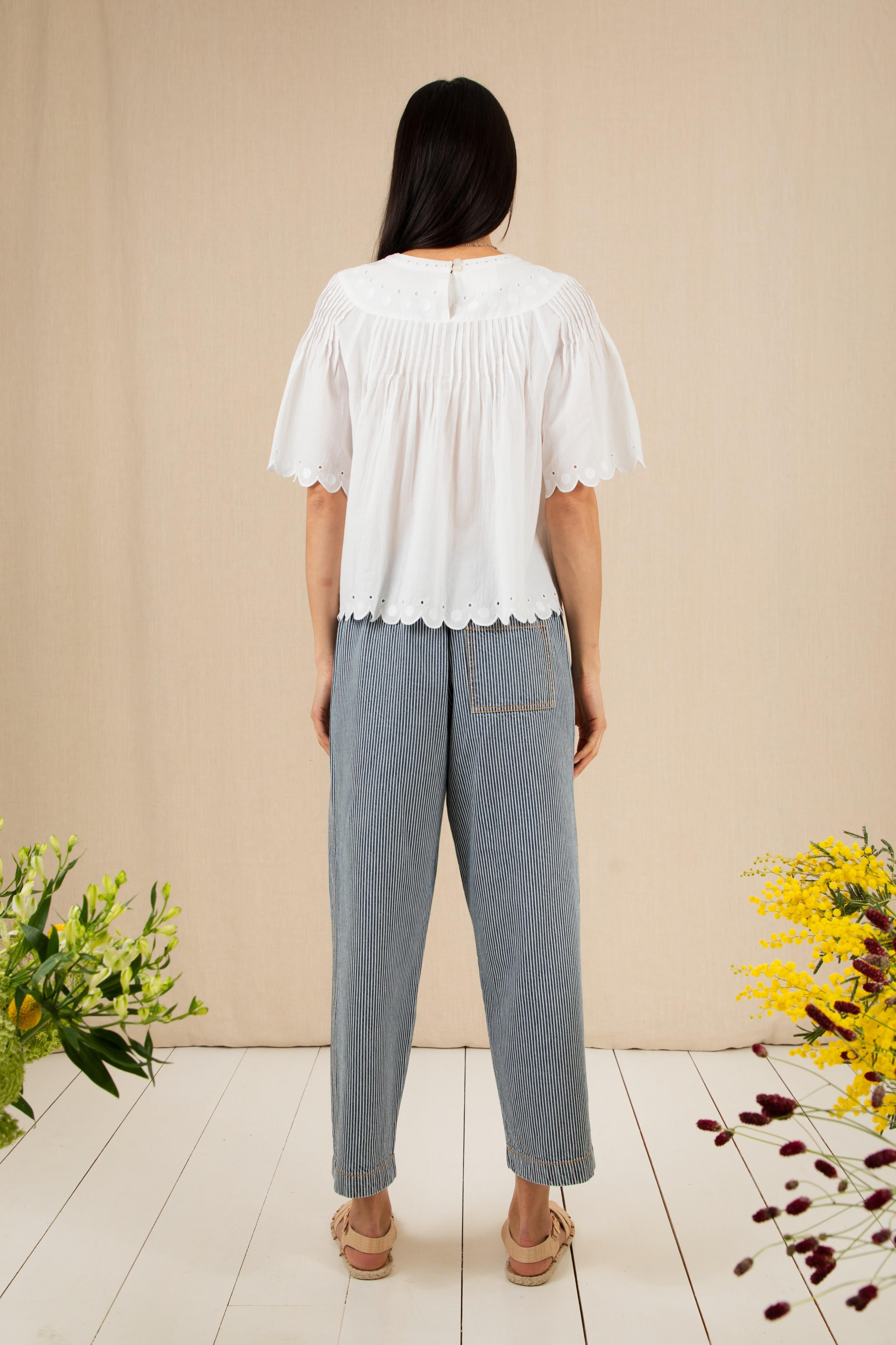 Bonté Flora Top White