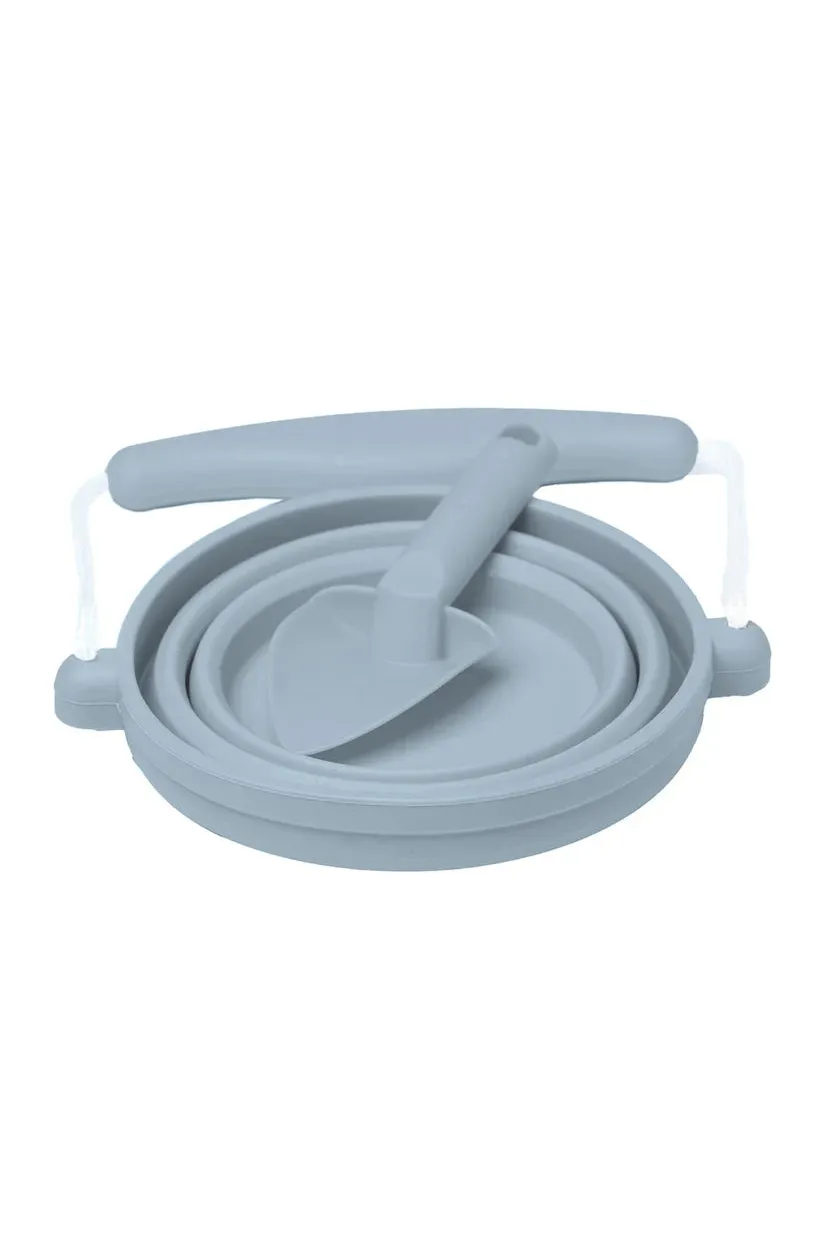 Scrunch Duck Egg Blue Seedling Pot and Trowel Set