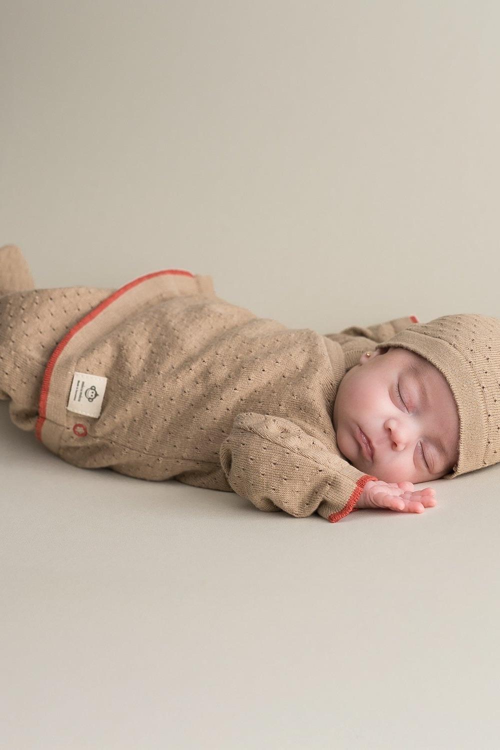Micu Micu Newborn Pack Openwork Camel