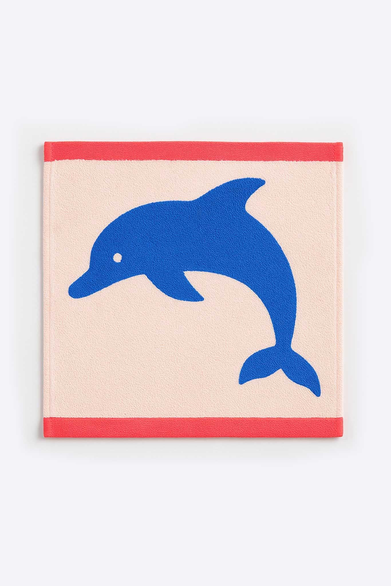 Anorak Jumping Dolphins Organic Cotton Towels