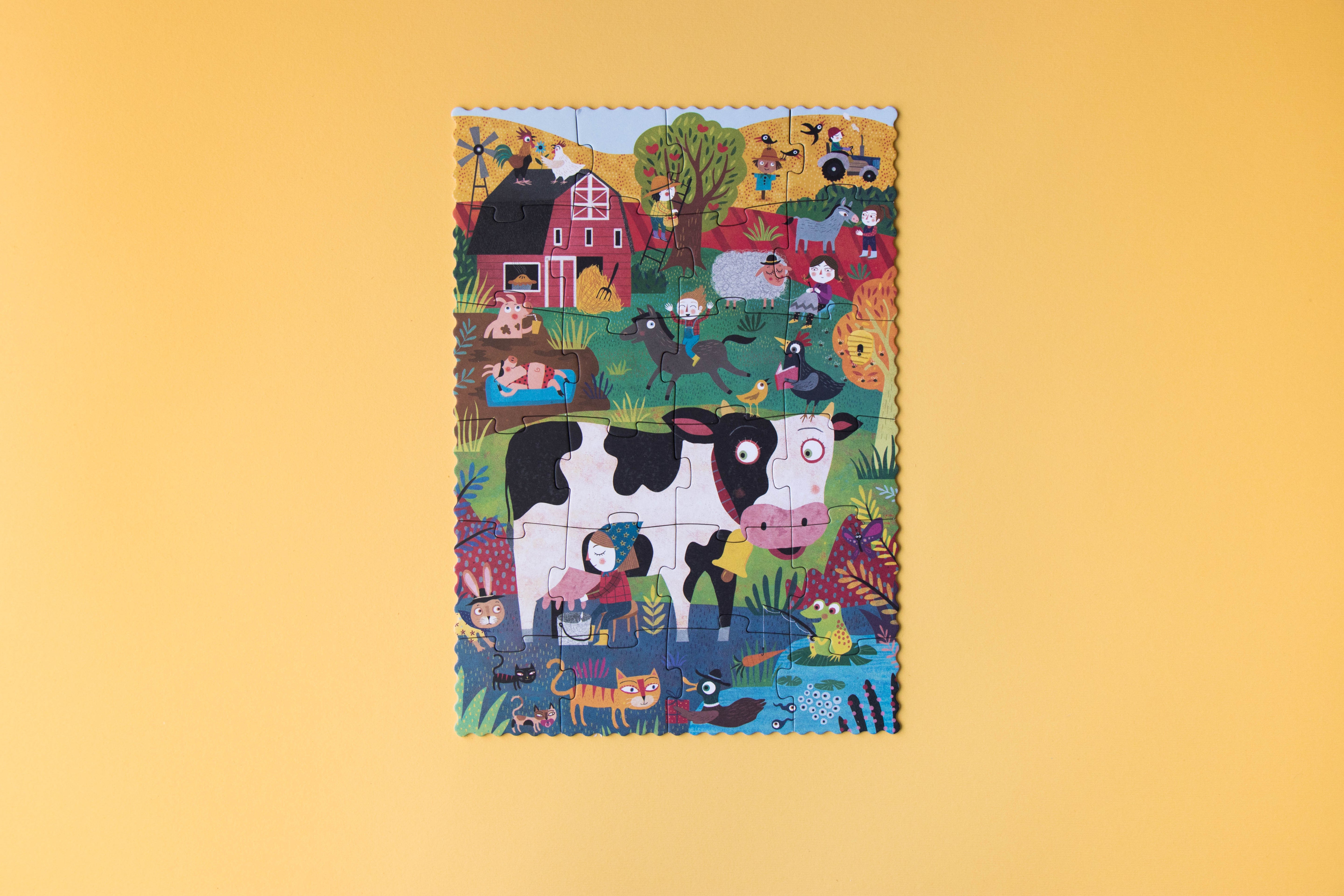 Londji Pocket Puzzle - MY LITTLE FARM