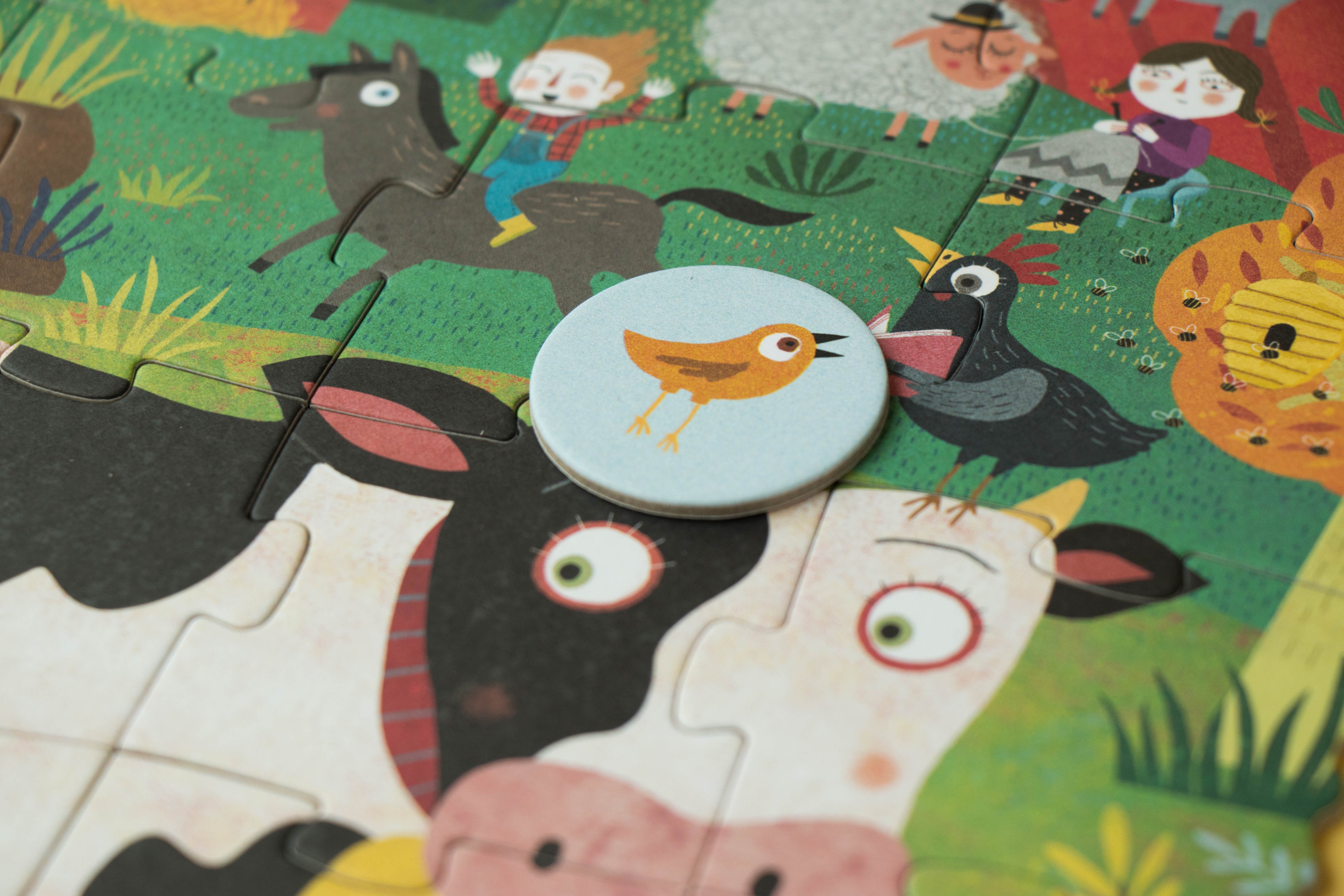 Londji Pocket Puzzle - MY LITTLE FARM