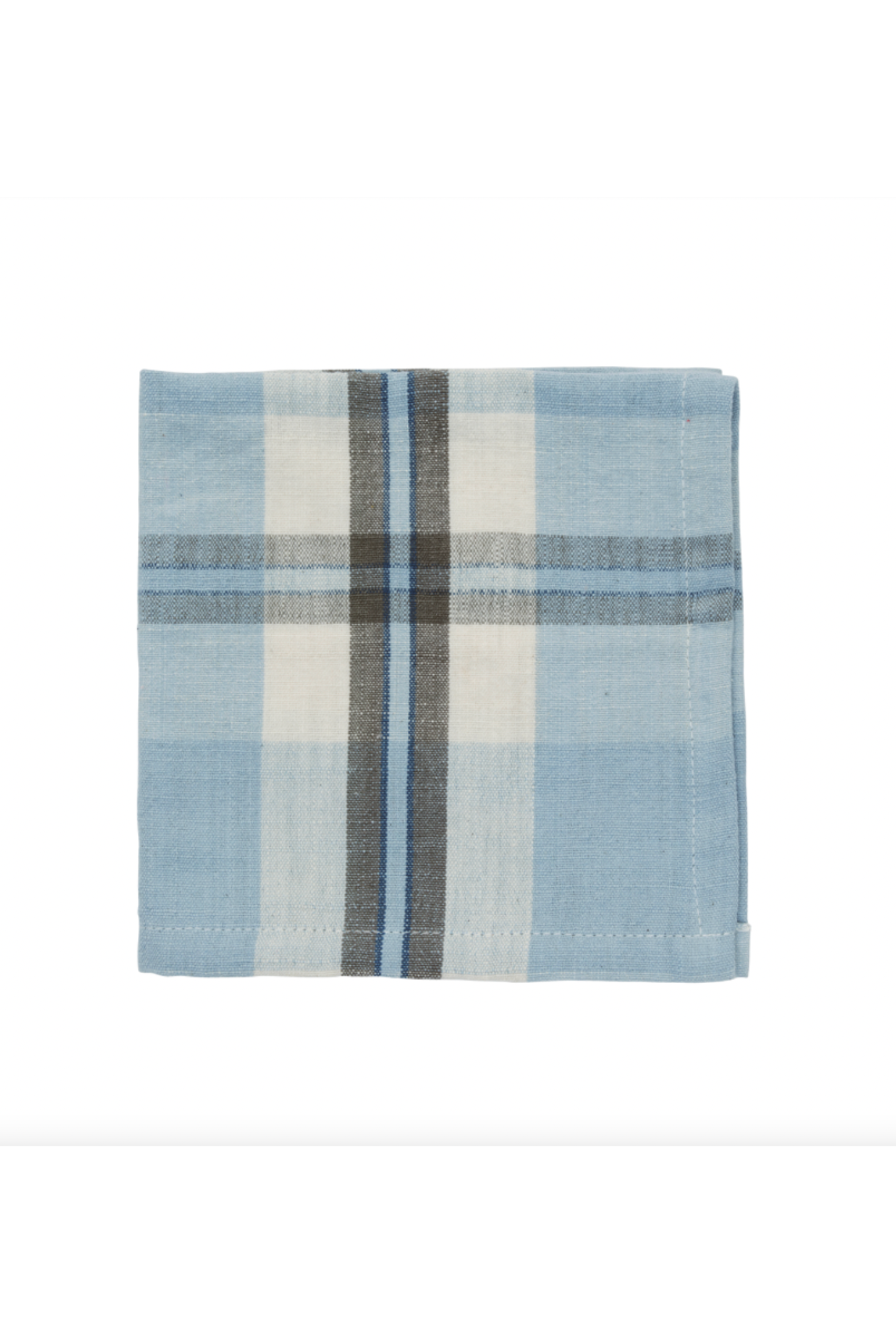Madam Stoltz Checked Cotton Napkins