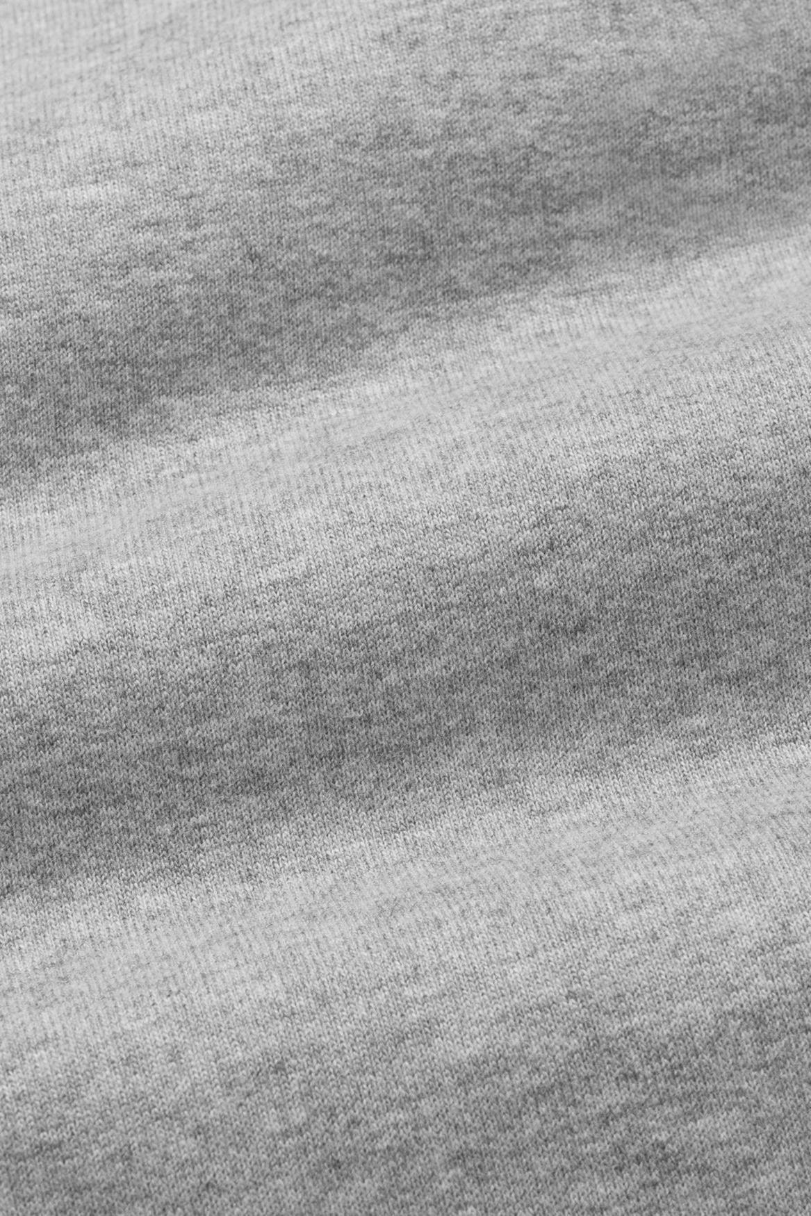 Close-up of gray fabric texture