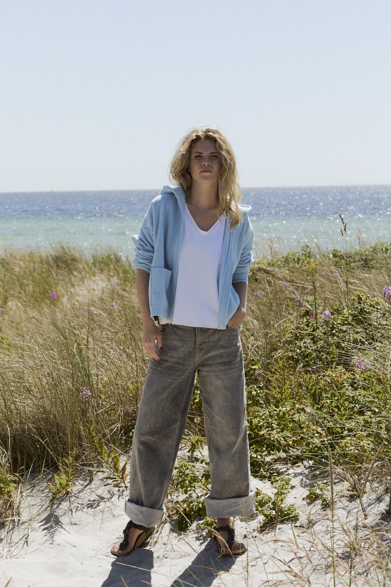 Henriette Steffensen Baby Blue Cardigan