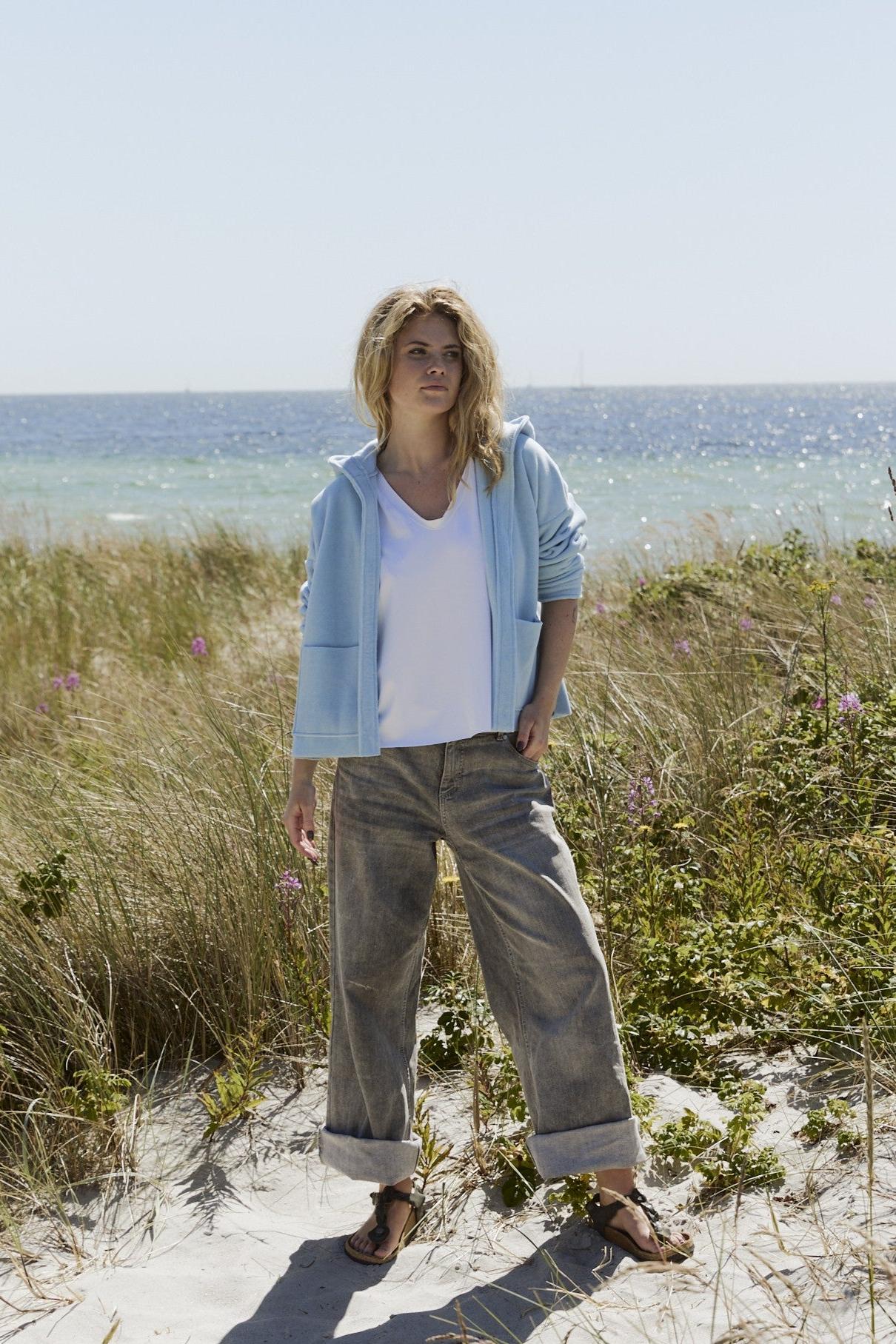 Henriette Steffensen Baby Blue Cardigan