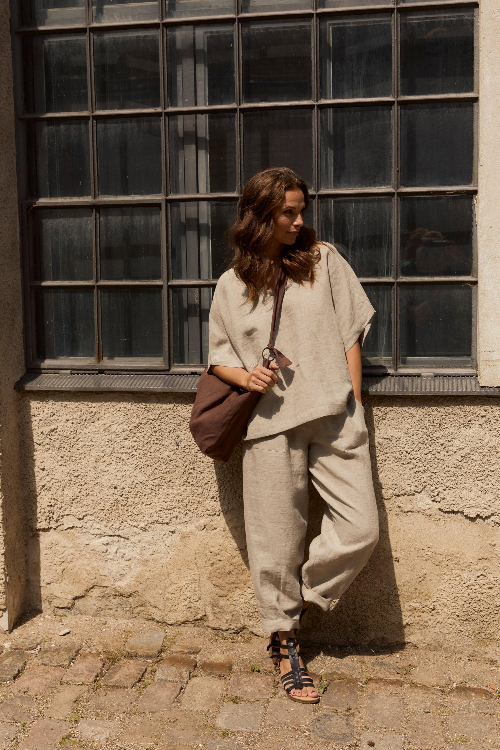 Henriette Steffensen Nature Baggy Trousers