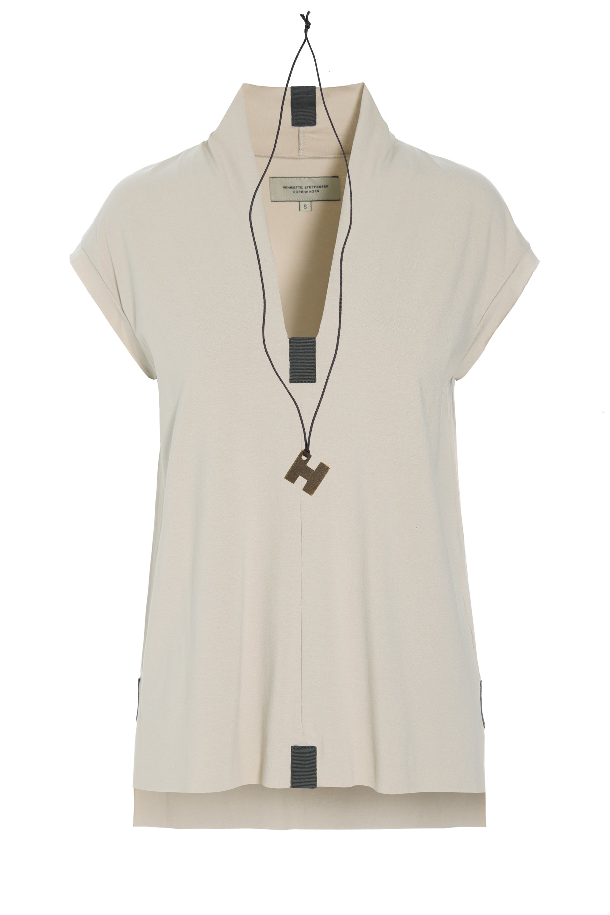 Henriette Steffensen Kit V-Collar Blouse