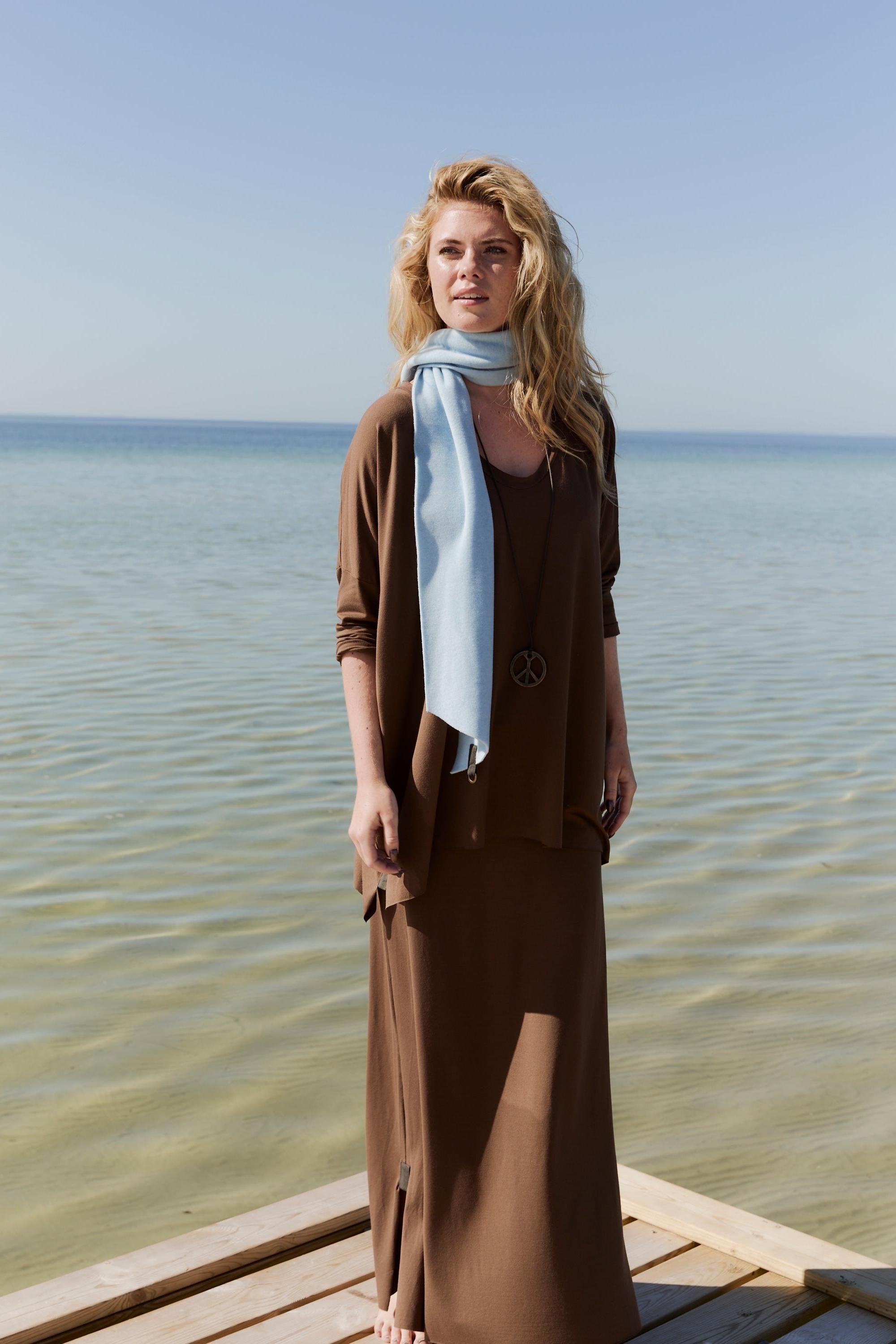 Henriette Steffensen Chokolate Long Skirt