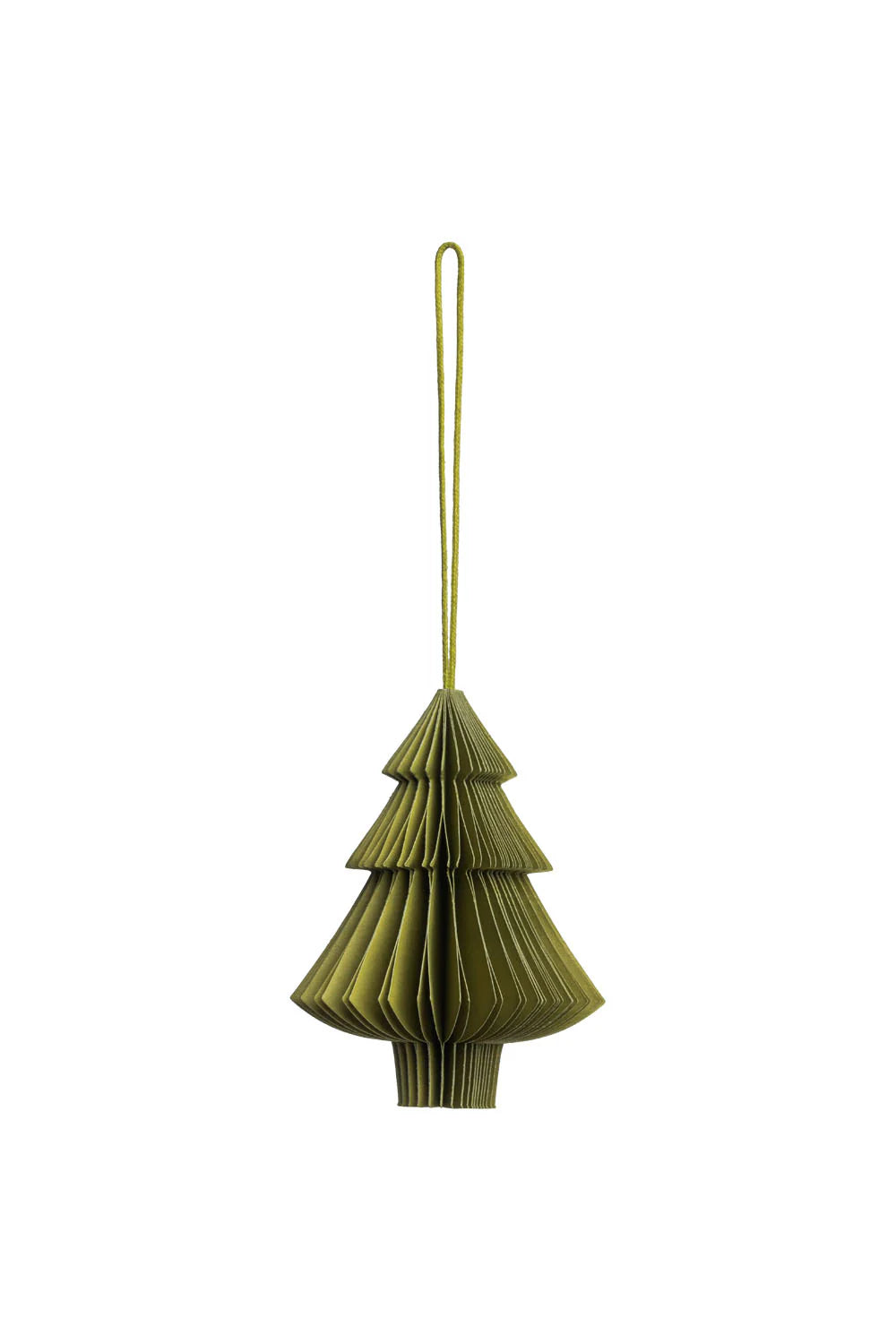 Tranquillo Paper Pendant GREEN TREE 6 x 6 x 7.5 cm