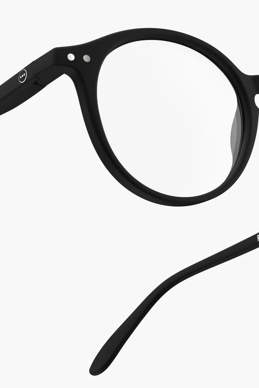 Izipizi Reading Glasses #D Black Soft