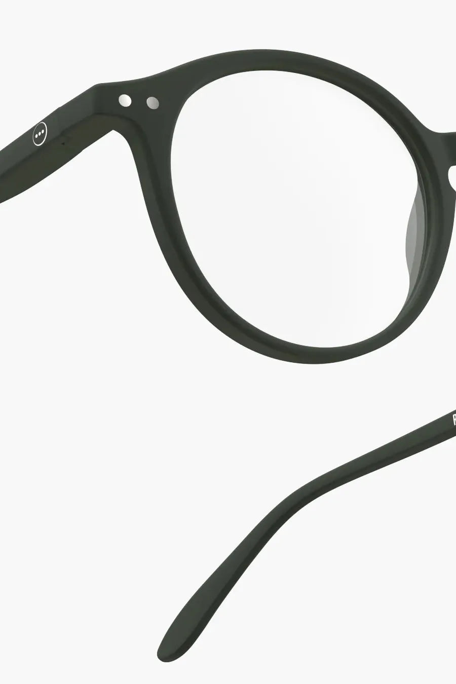 Izipizi Reading Glasses #D Kaki Green Soft