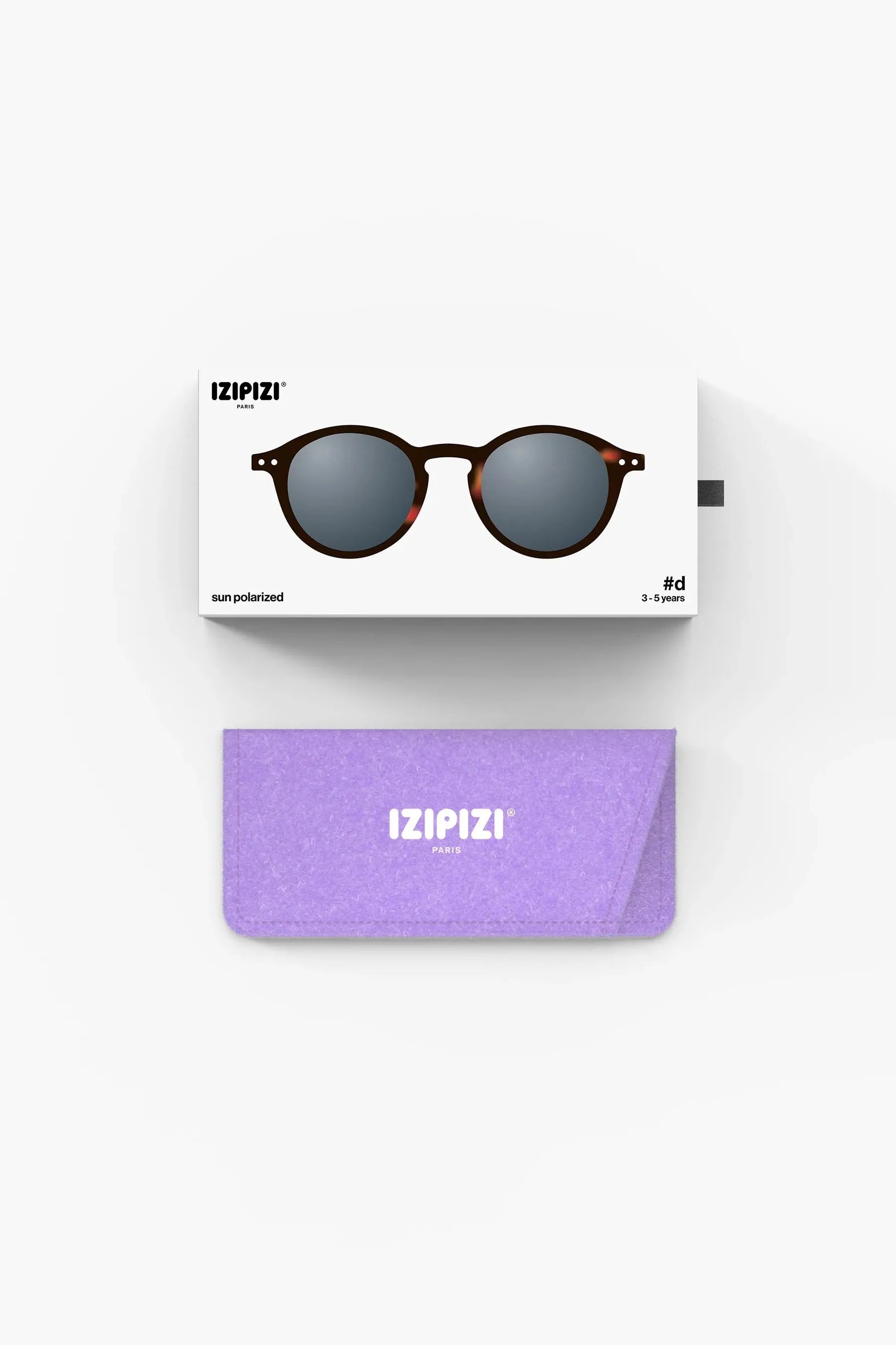 Izipizi Child #D Sunglasses 3-5 Yrs Tortoise