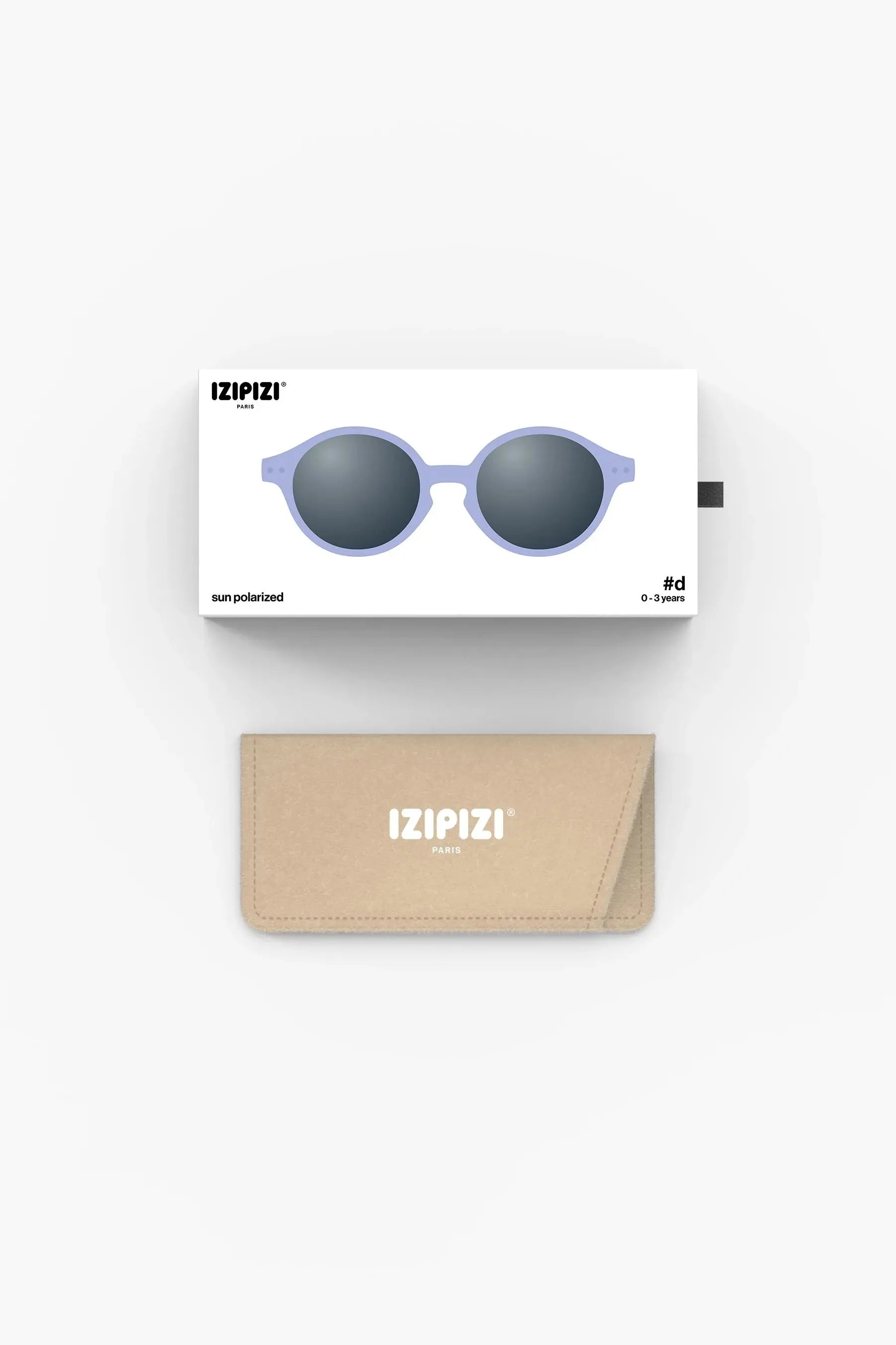 Izipizi Baby #D Sunglasses 0 - 3 Yrs Mauve