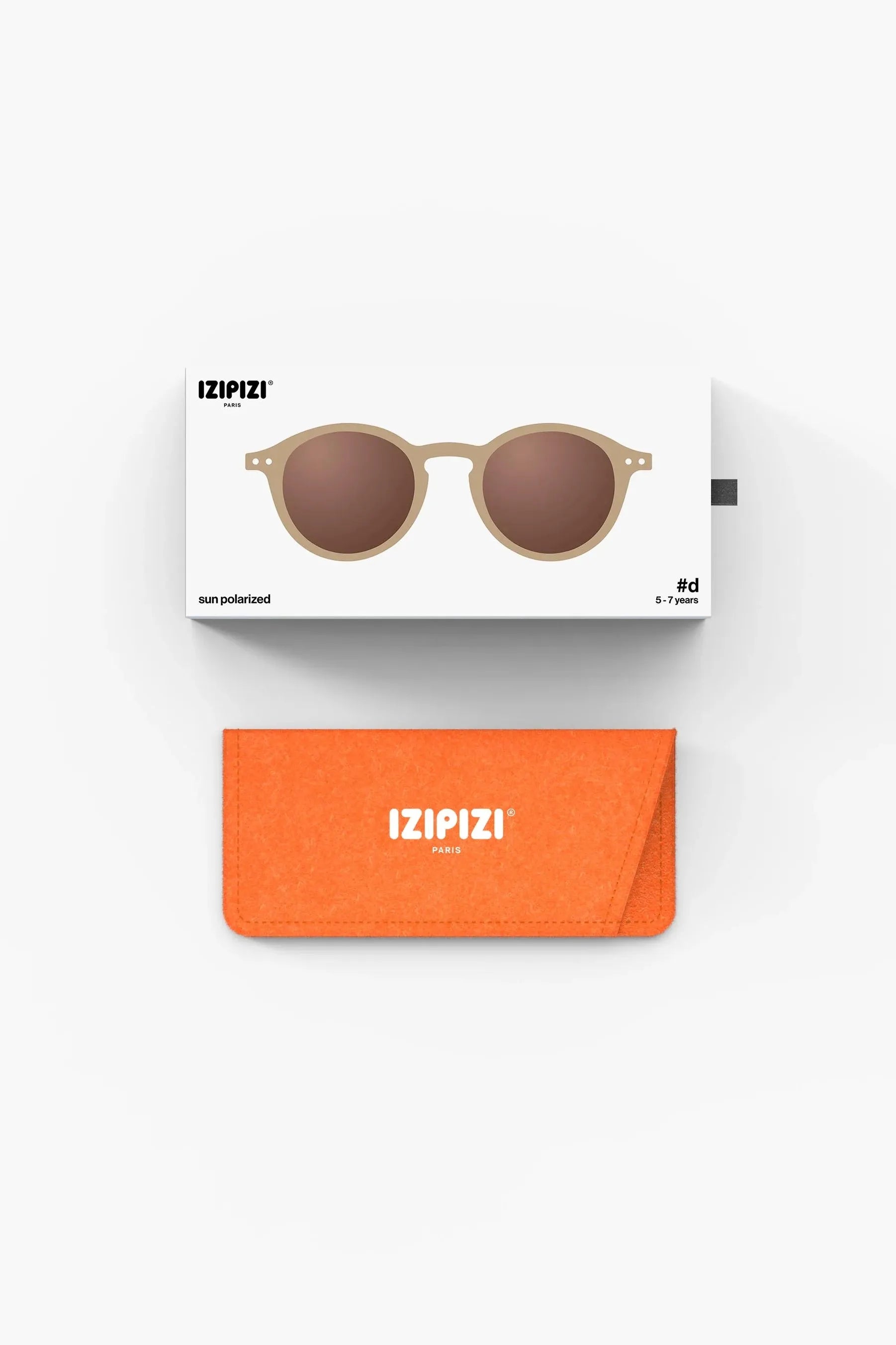 Izipizi Child #D Sunglasses 5-7 Yrs Macchiato