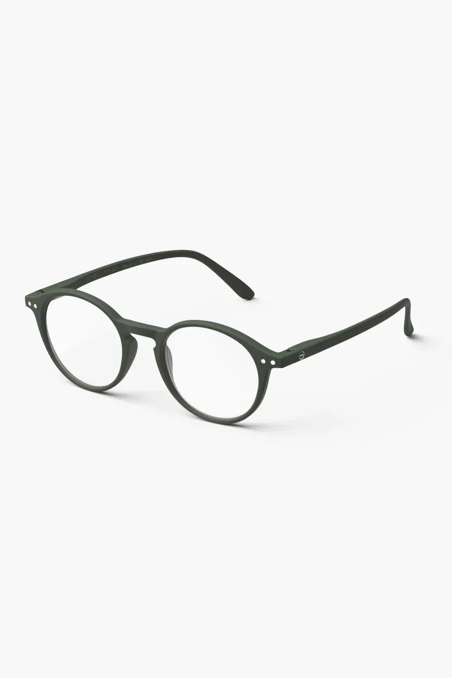 Izipizi Reading Glasses #D Kaki Green Soft