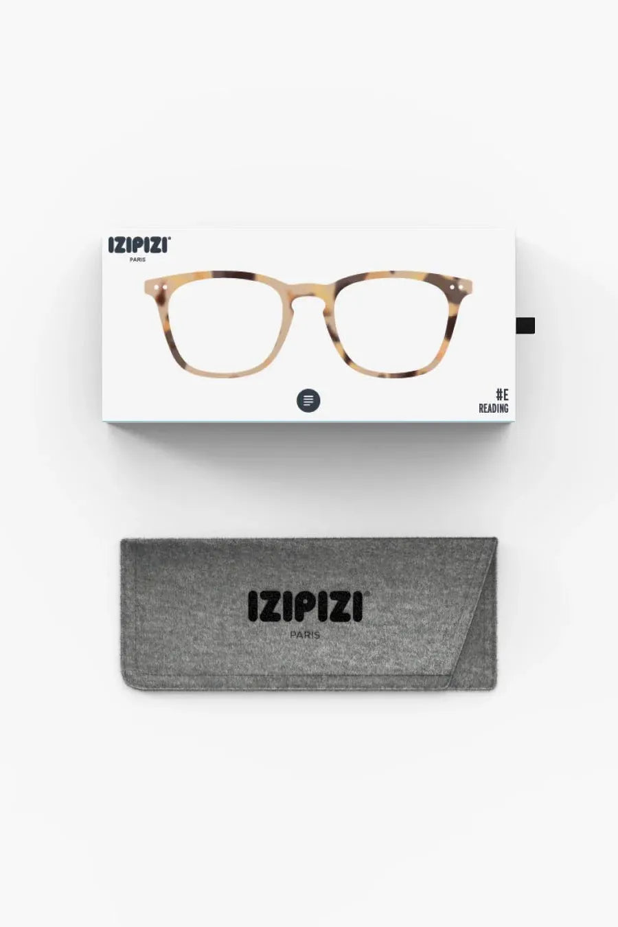 Izipizi Reading Glasses #E Light Tortoise