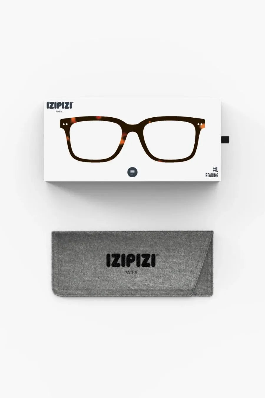 Izipizi Reading Glasses #L Tortoise