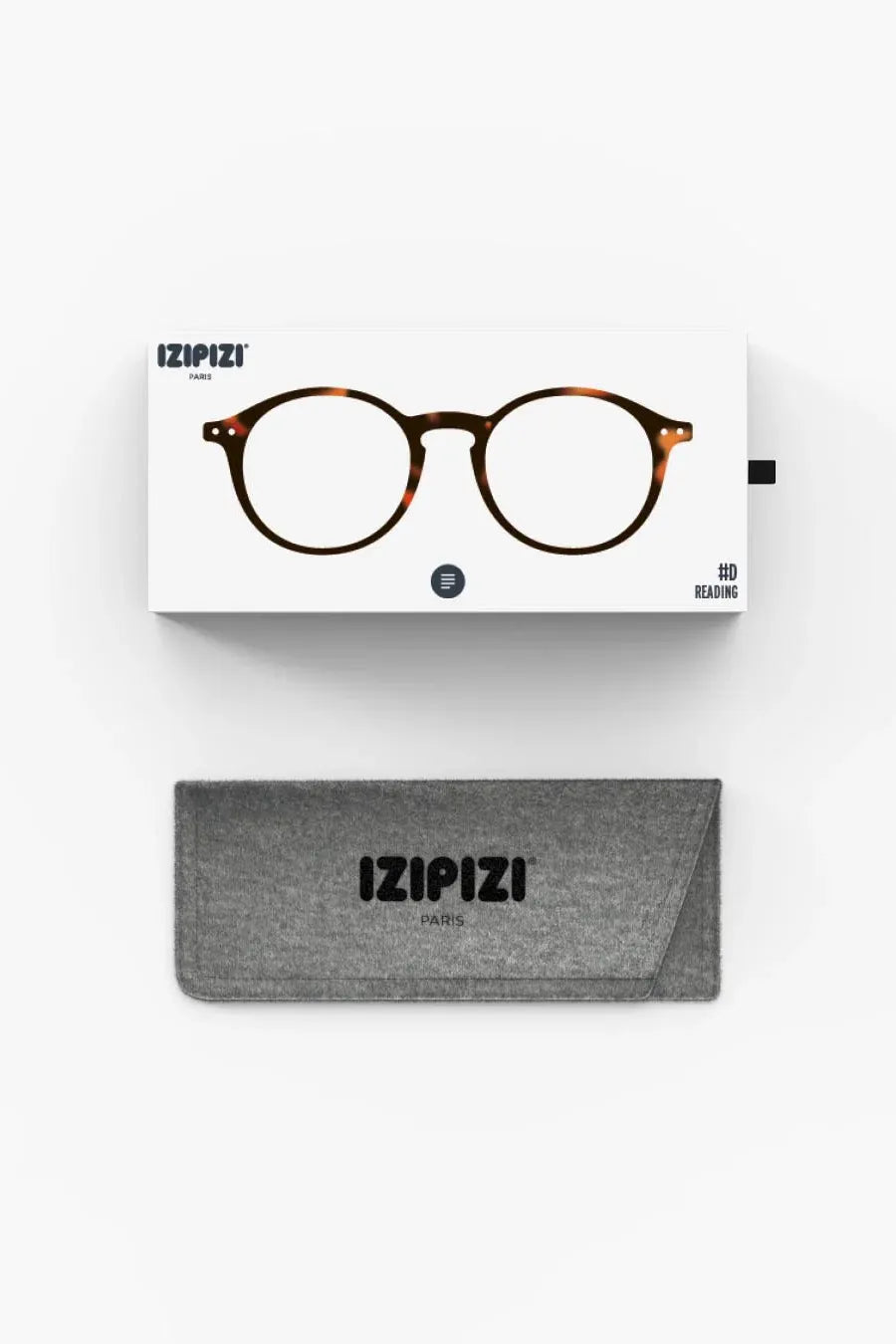 Izipizi Reading Glasses #D Tortoise Soft